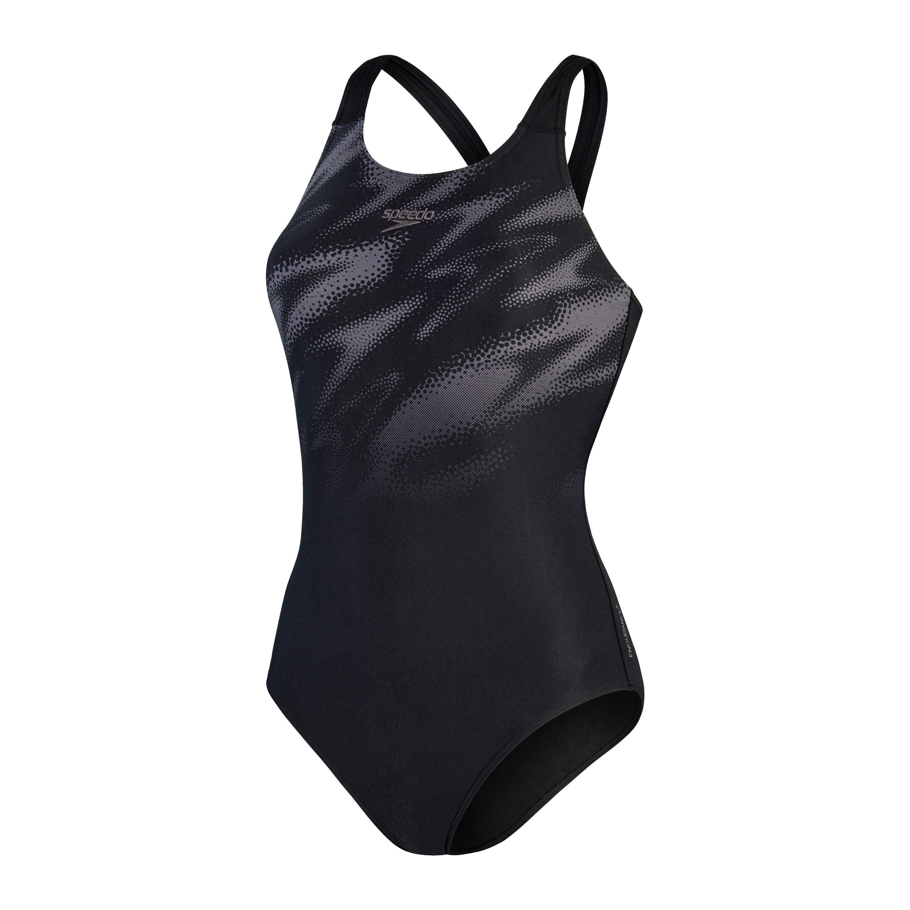 Black/Grey - Speedo - Women's Hyperboom One Piece Swimsuit - 1