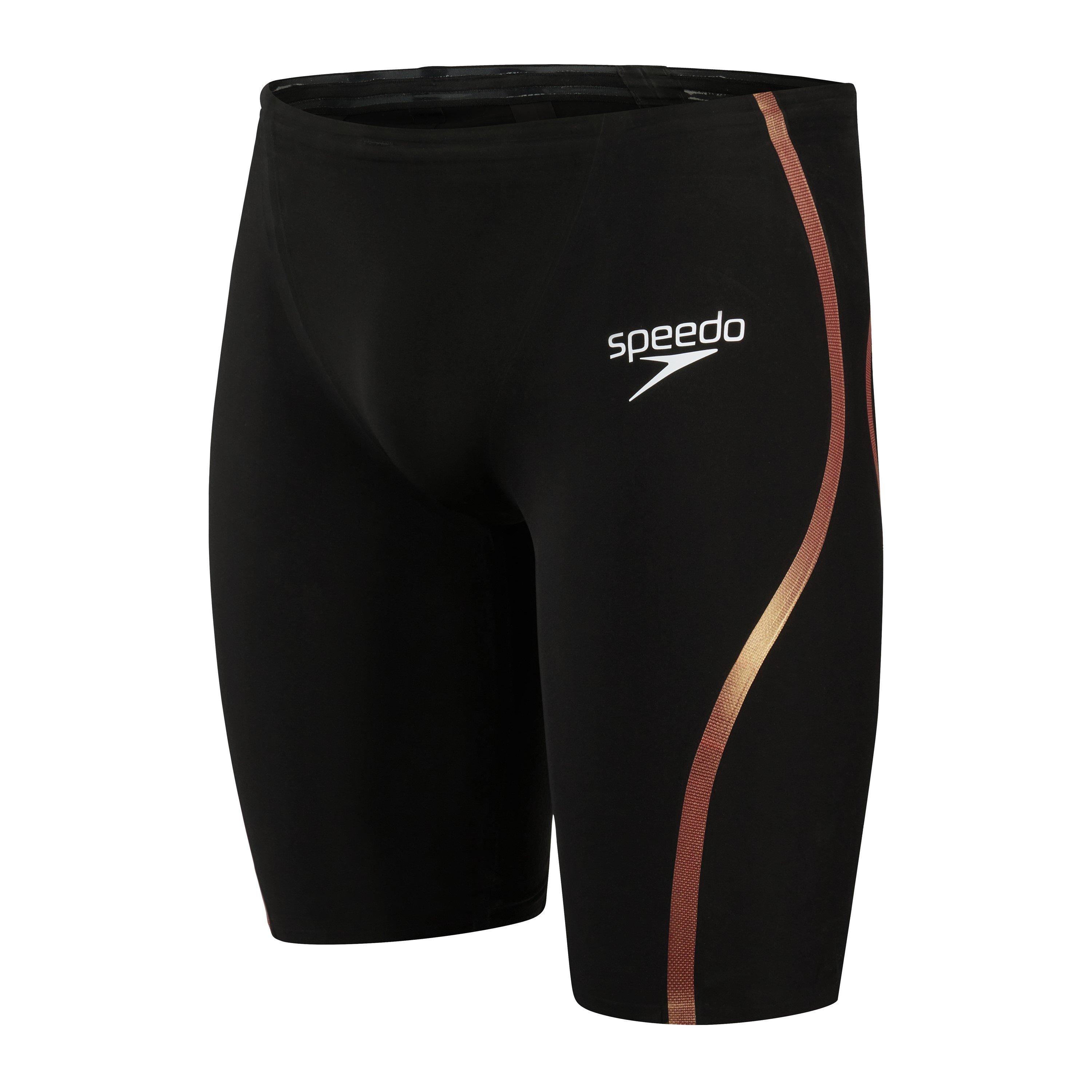 Black/Nude - Speedo - Men's Laser Intent Jammers - 1