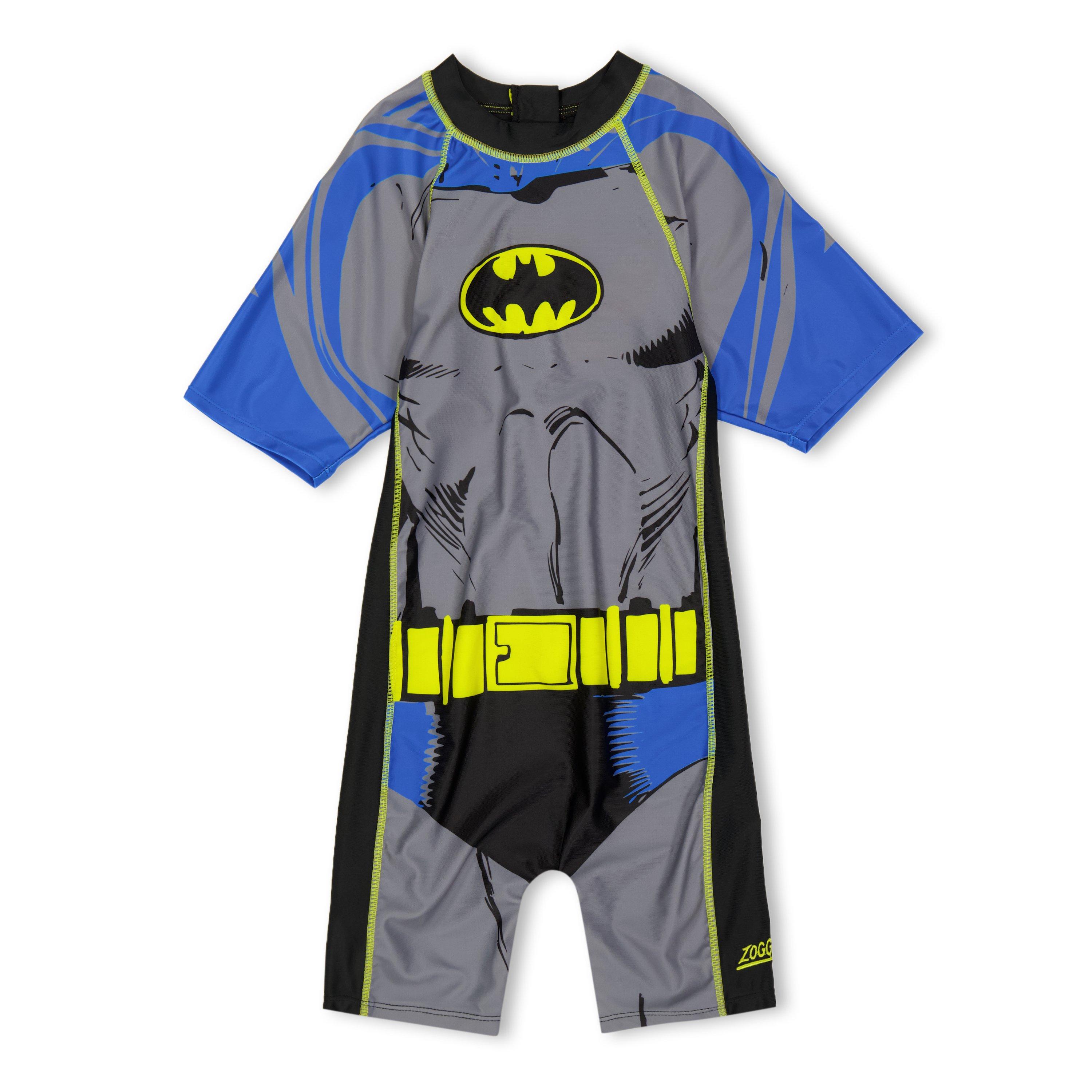 Grey - Zoggs - Batman Body All In One Juniors - 1