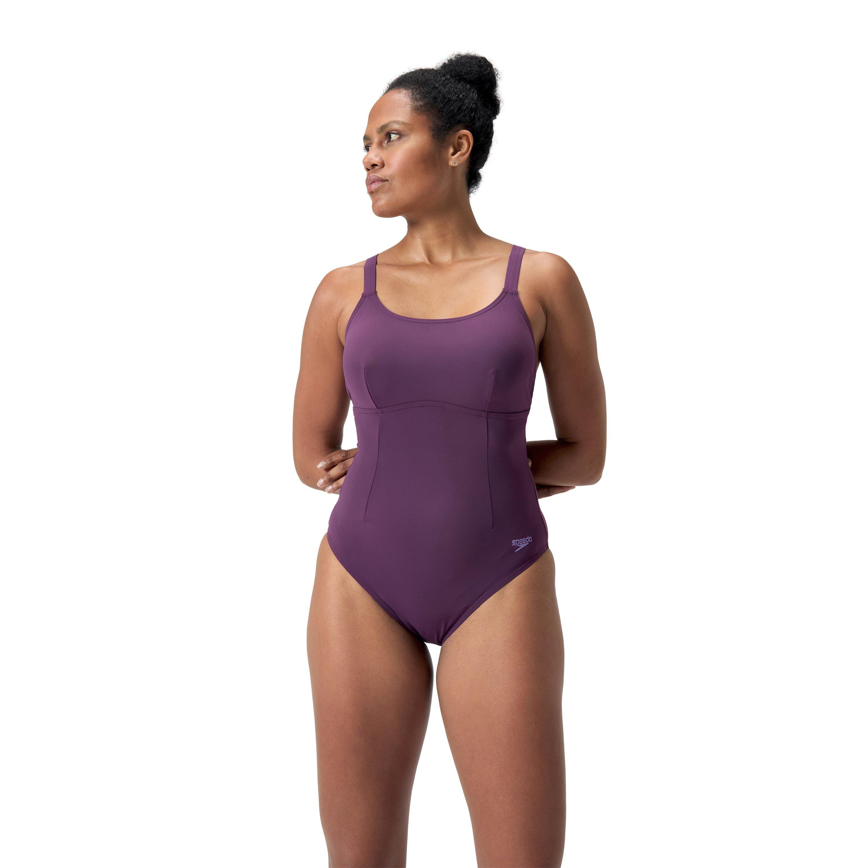 Prugna Favolosa - Speedo - Women's Shaping Crossback One Piece Swimsuit - 3