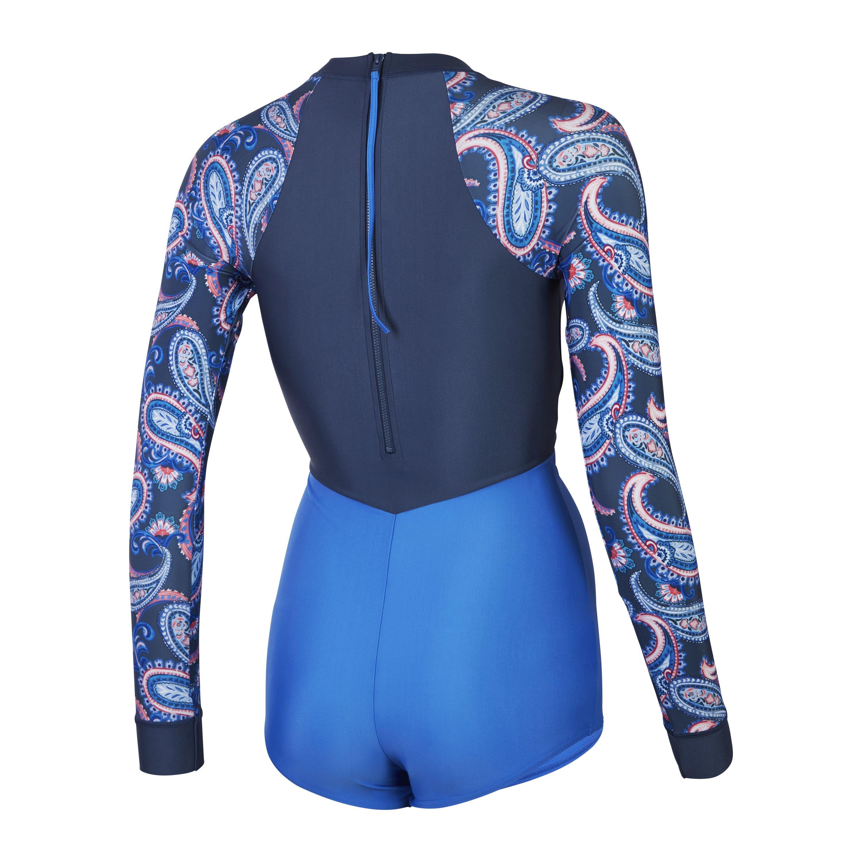 SprBlue/Sevres - Speedo - Long Sleeve Swimsuit Womens - 6
