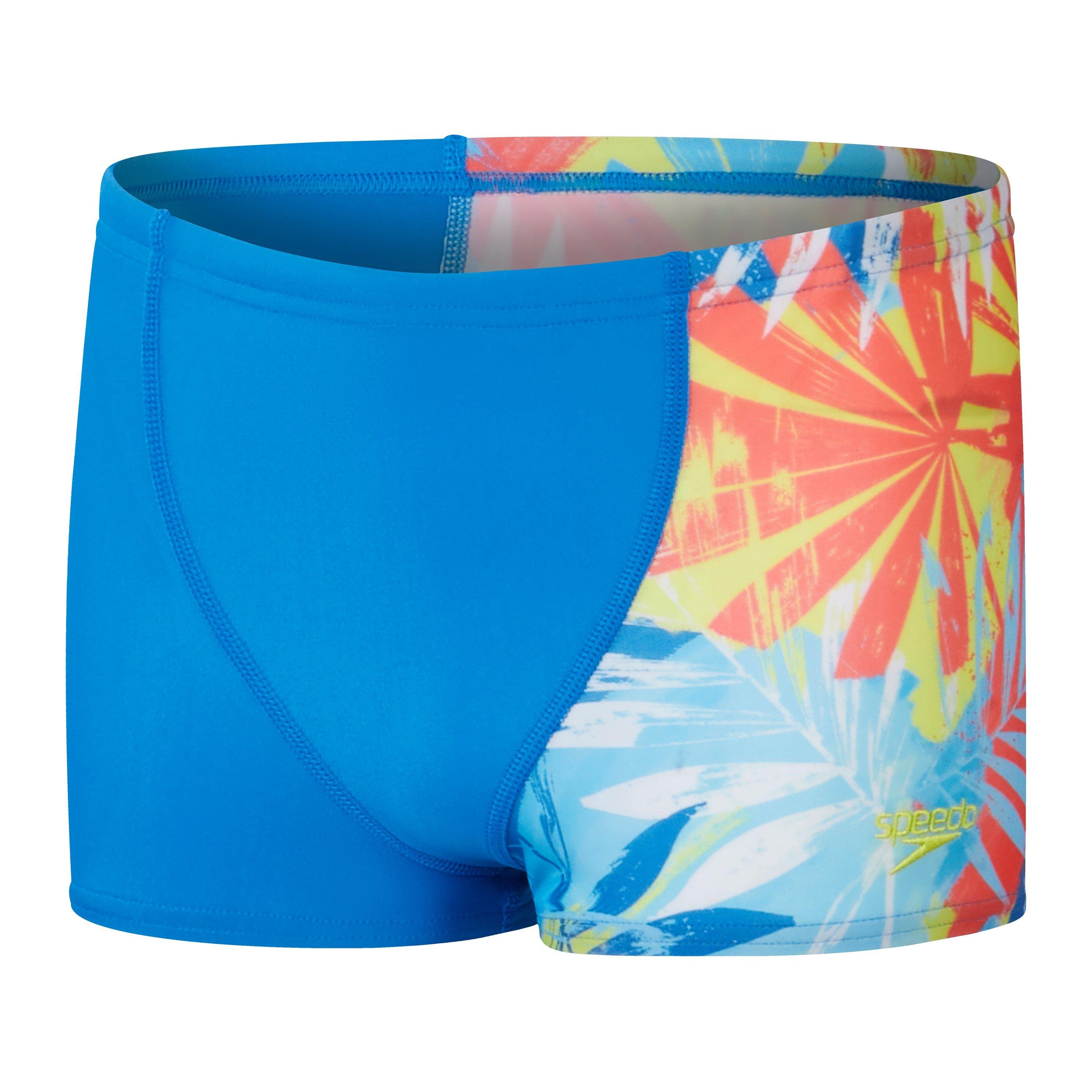 Punch Blue - Speedo - Digital Allover V-Cut Swim Shorts - 2