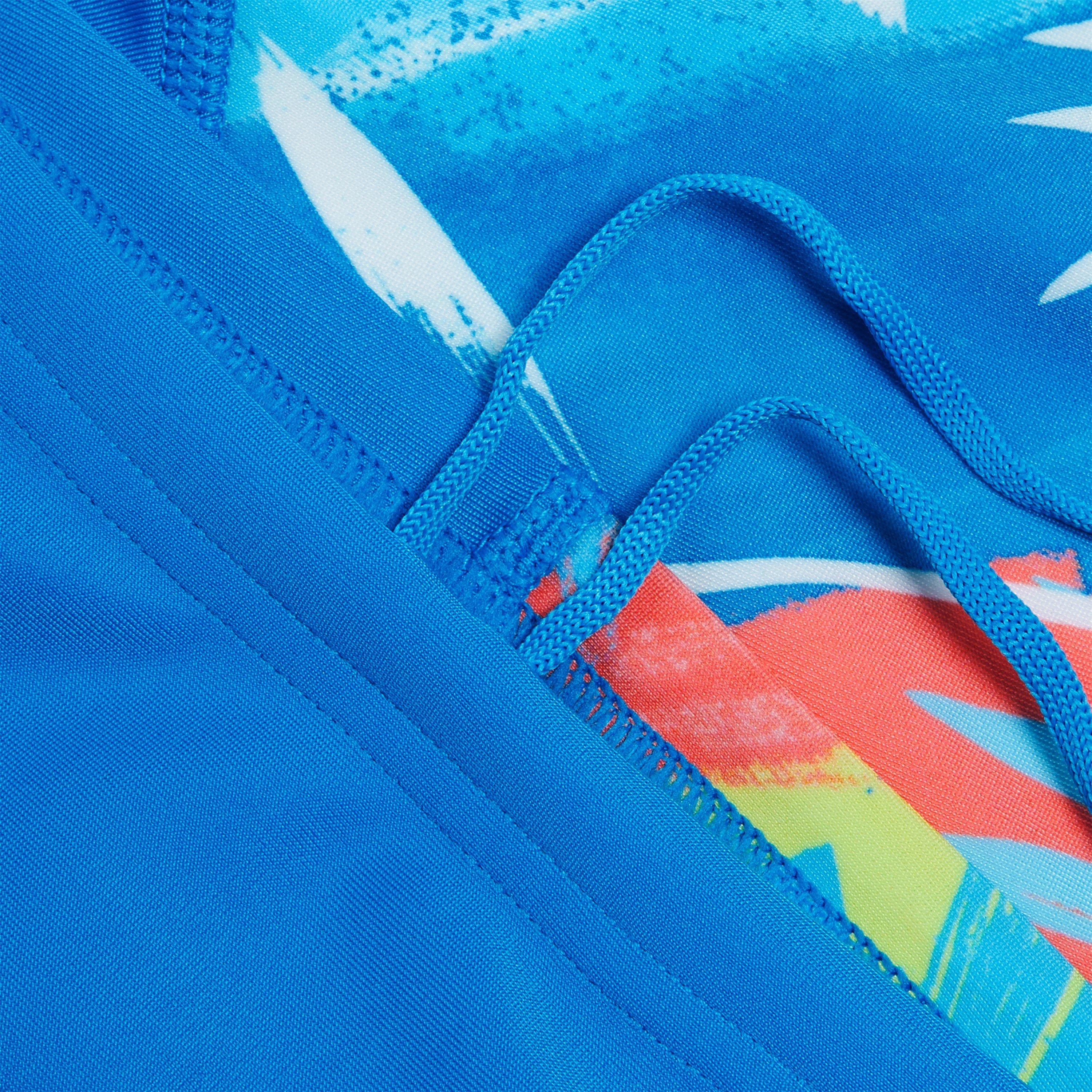 Punch Blue - Speedo - Digital Allover V-Cut Swim Shorts - 4