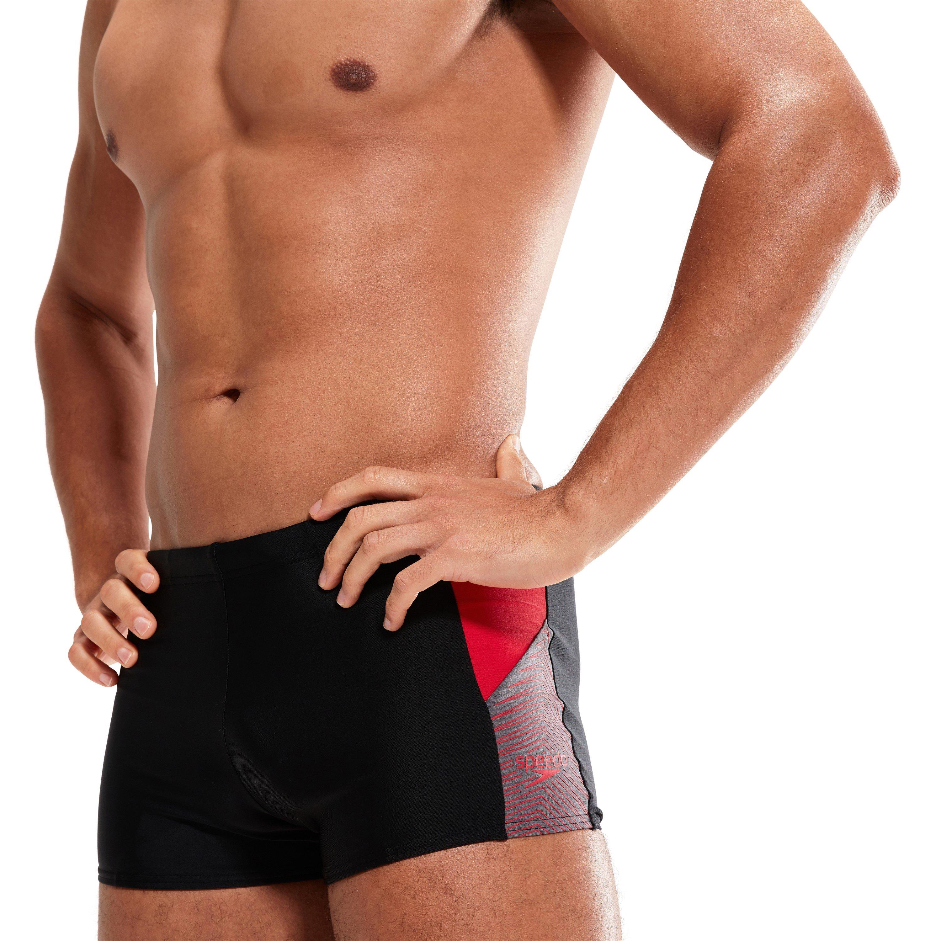 Black/Red - Speedo - Dive Split Short - 5