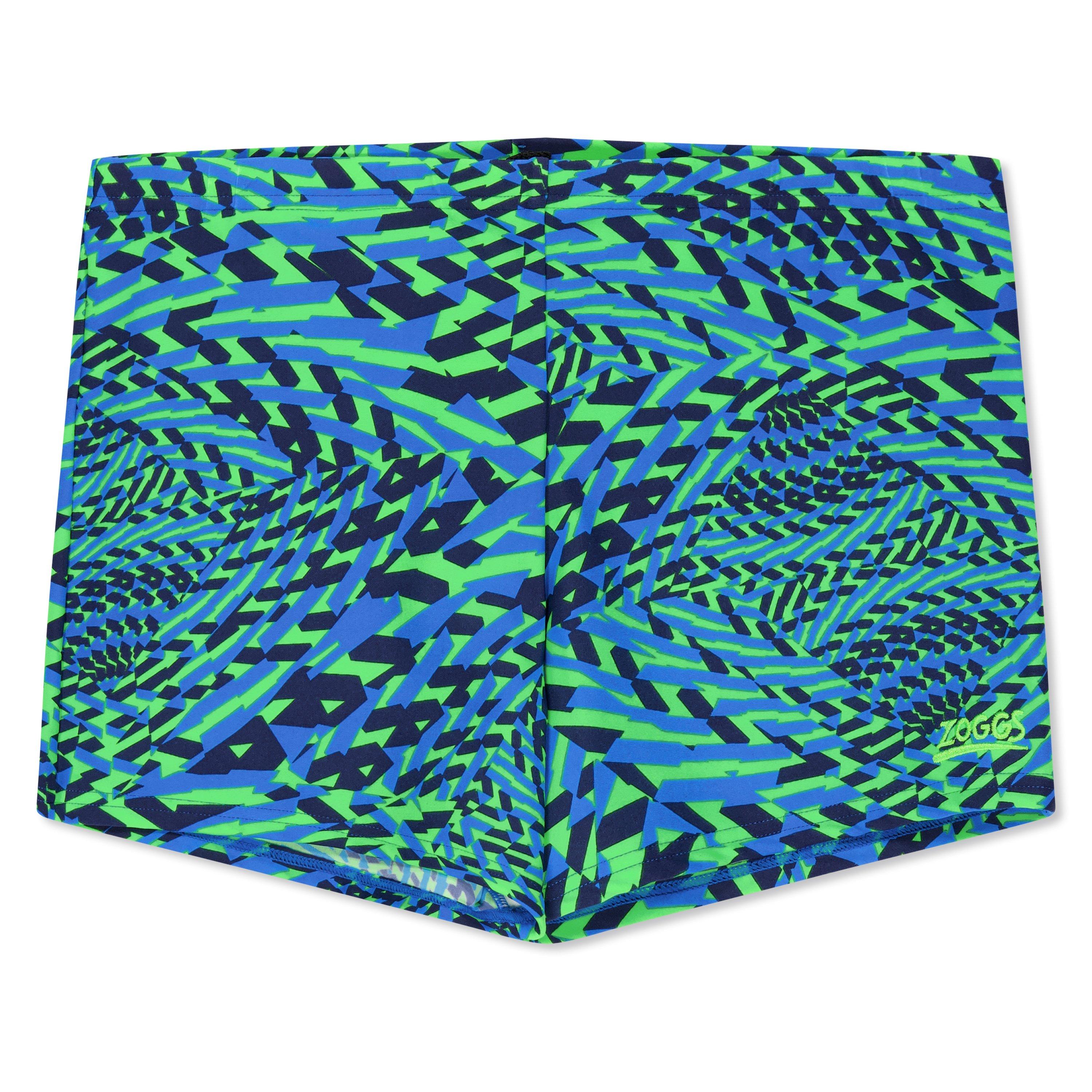 Blue - Zoggs - Techno Swirl Hip Race Juniors - 1