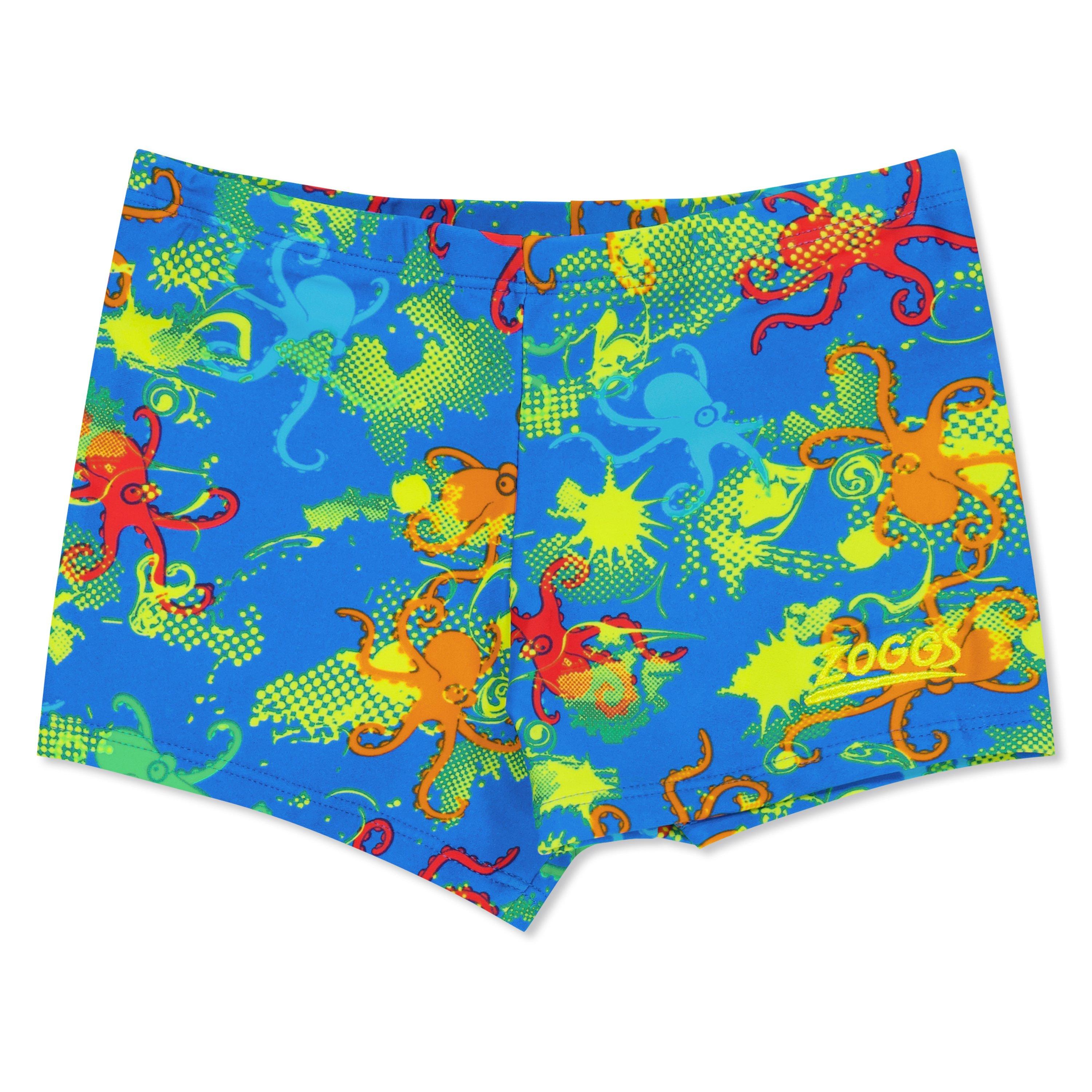 Zoggs  Infant Octopus Fever Hip Racer Infants - Blue - 2-3 Yrs