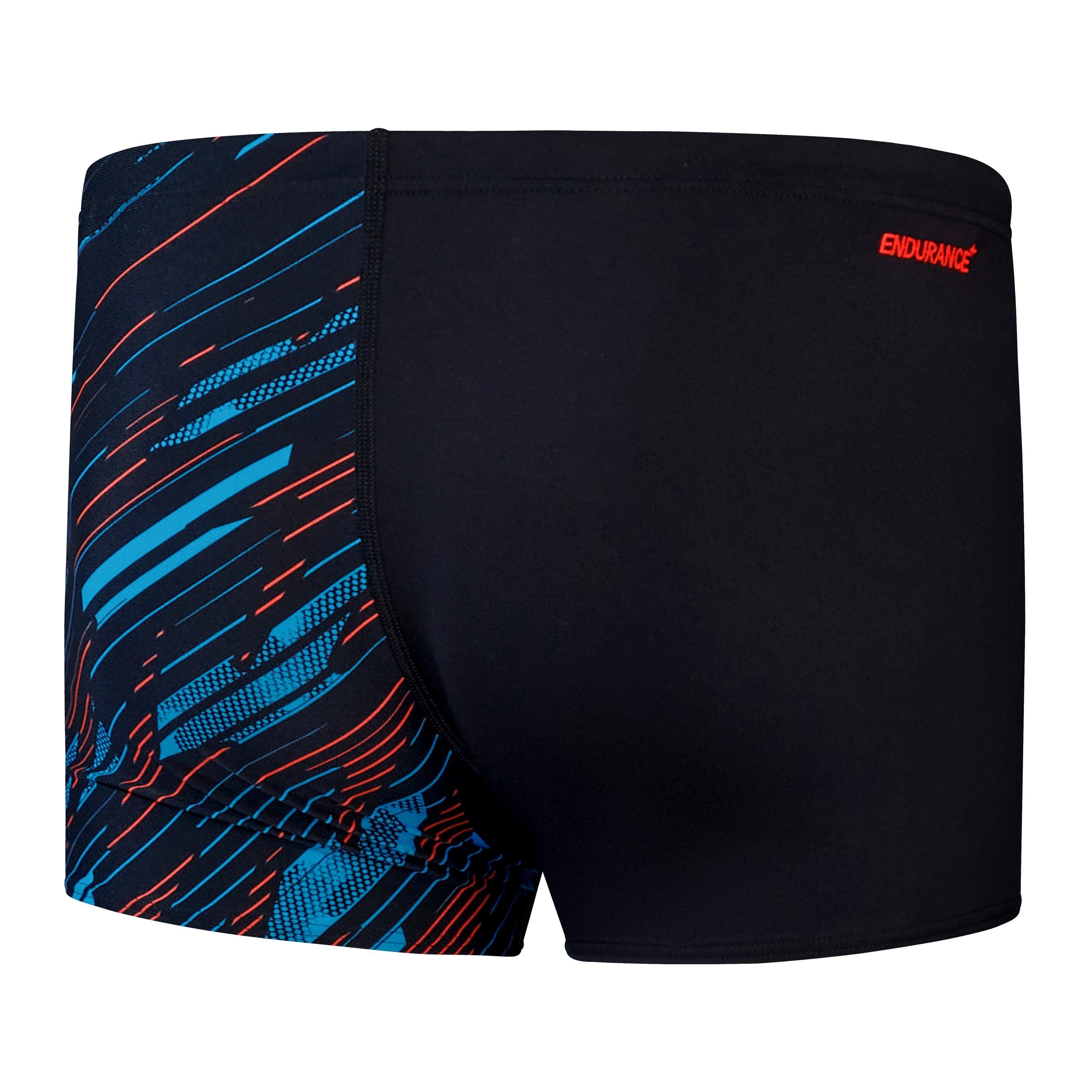 Blk/Blauw/Rood - Speedo - Hyperboom V Cut Swim Shorts - 6