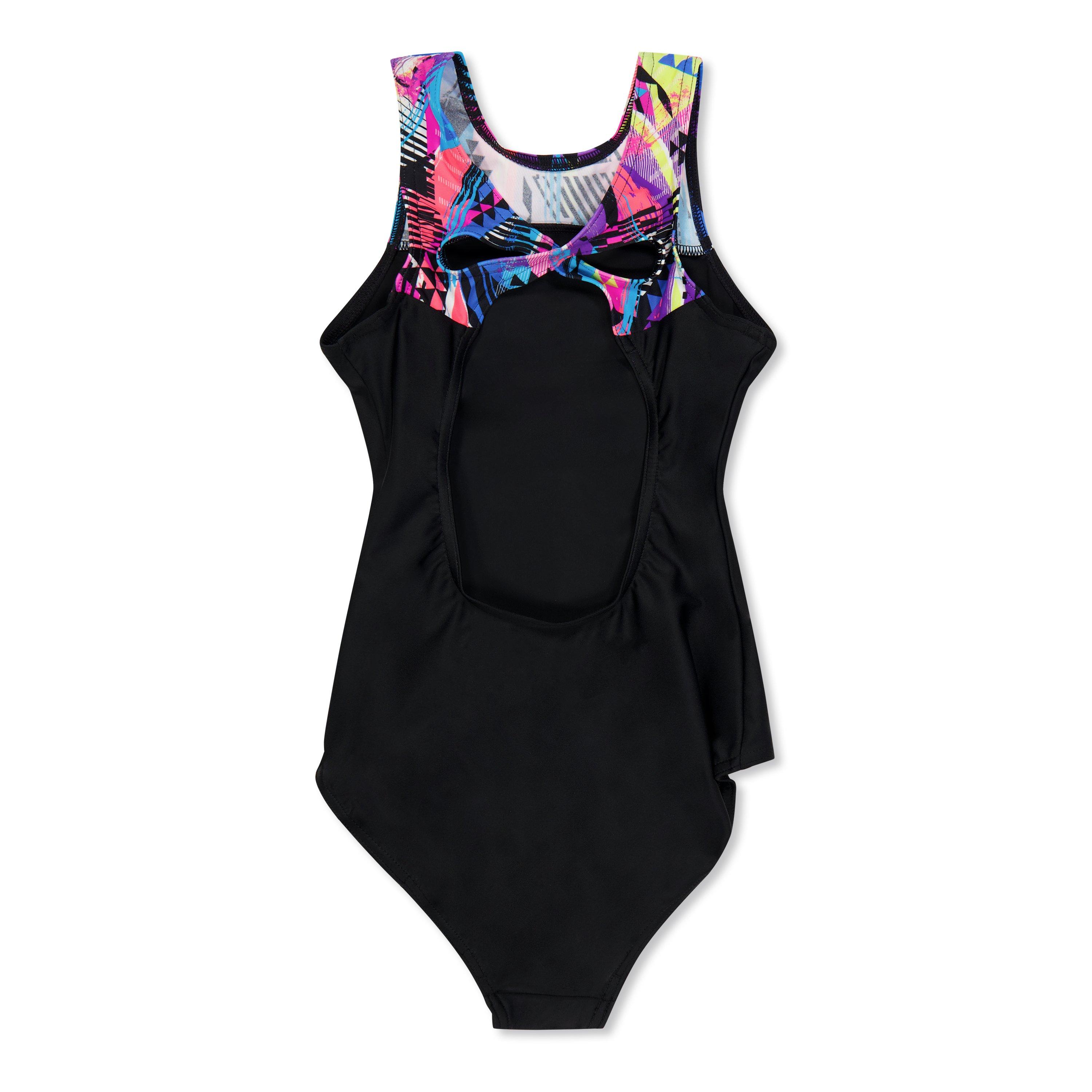 Black - Zoggs - Labrynth Infinity Back Infants - 2