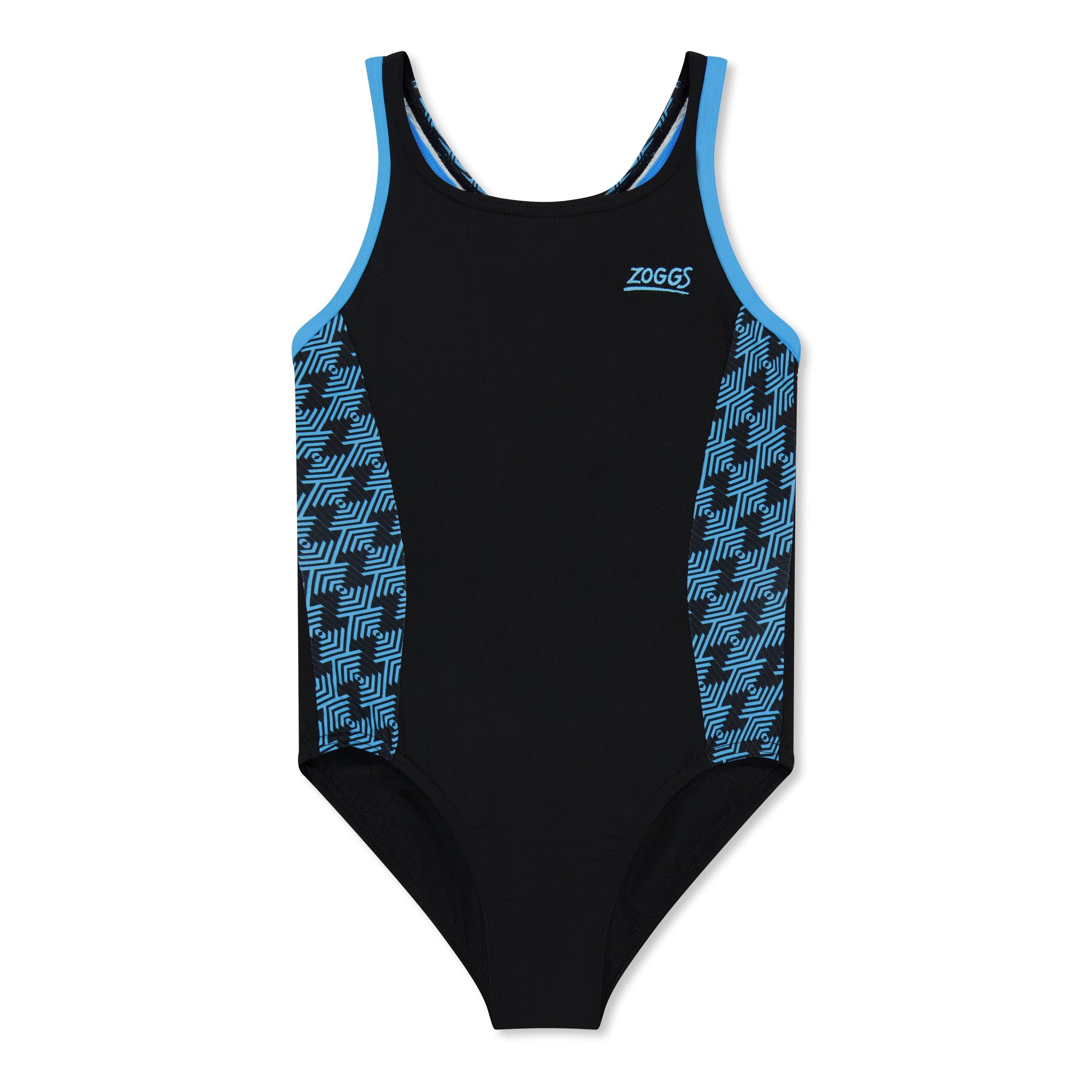 Zoggs  Kids Solo Splashback Juniors - Black - 7-8 (S)