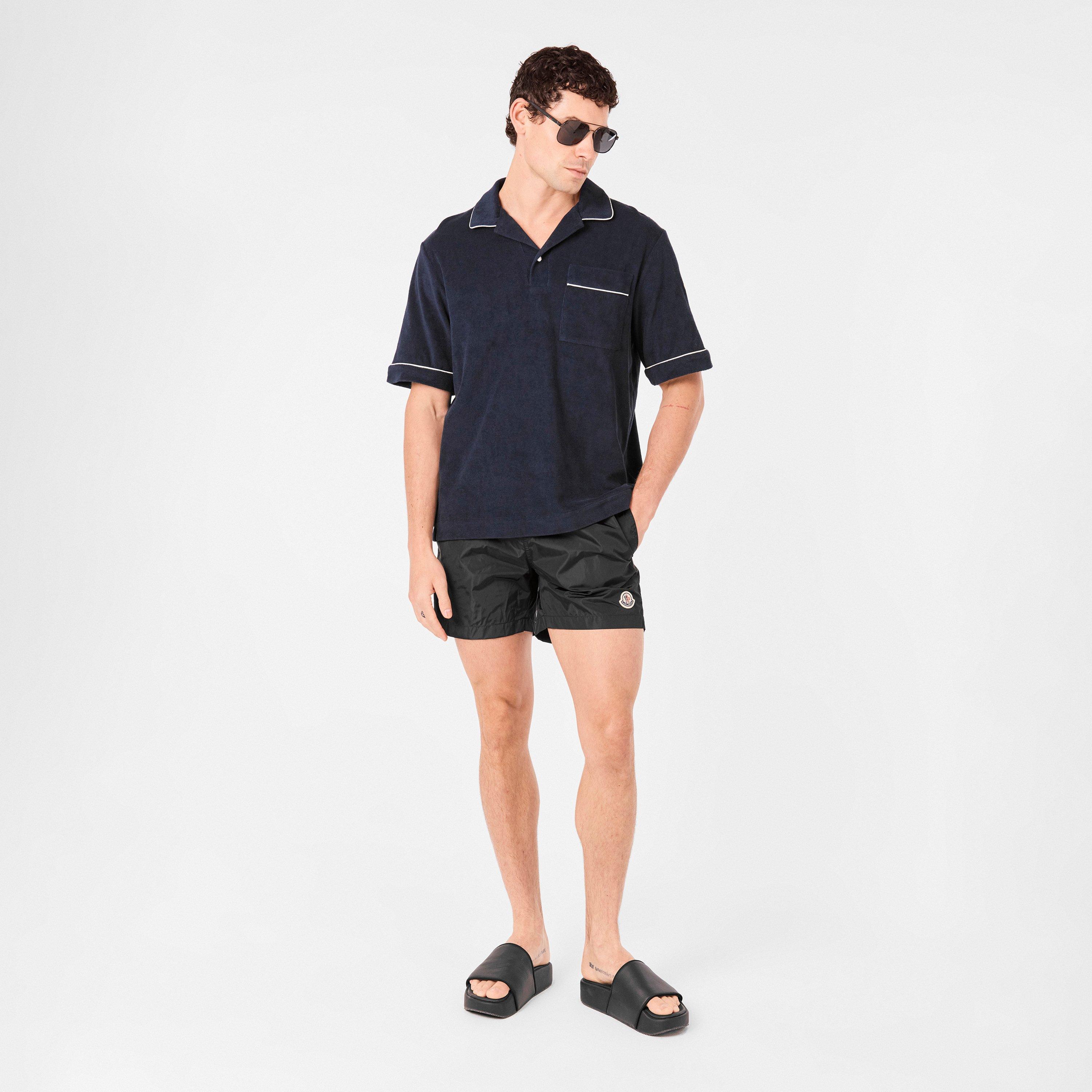 Black 999 - Moncler - Logo Swim Shorts - 6