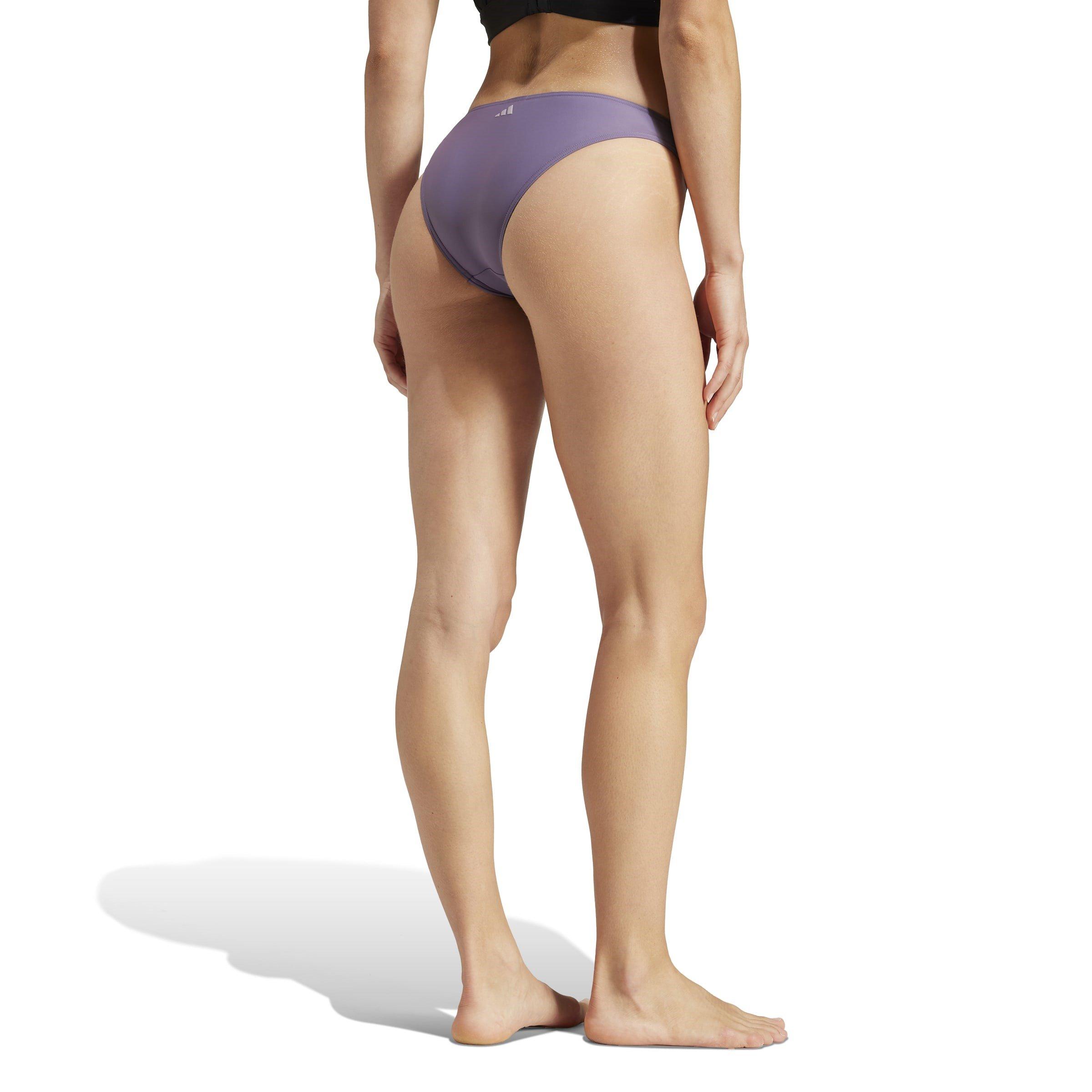 Purple - adidas - Sporty Bikini Bottoms Womens - 3