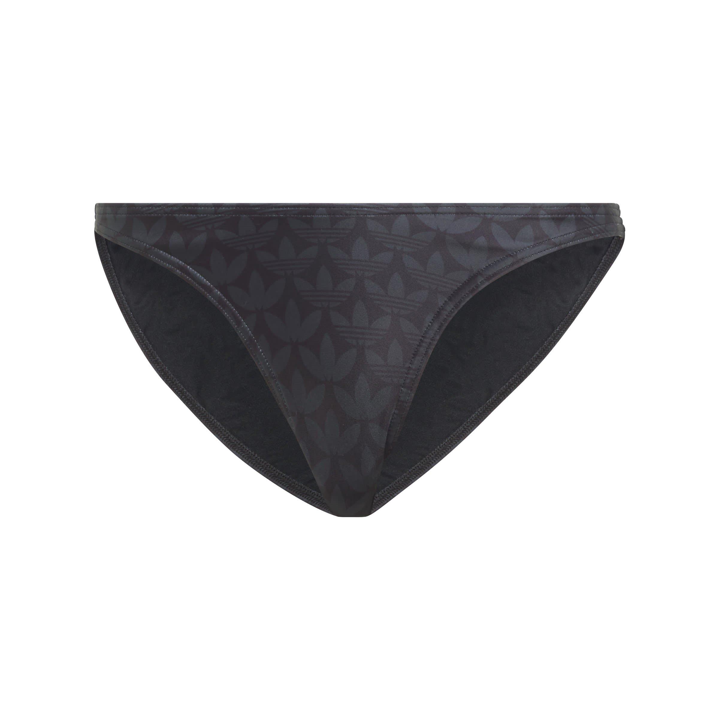 Black - adidas Originals - Women's Quick-Drying Streamlined Performance Bikini Bottoms - 1