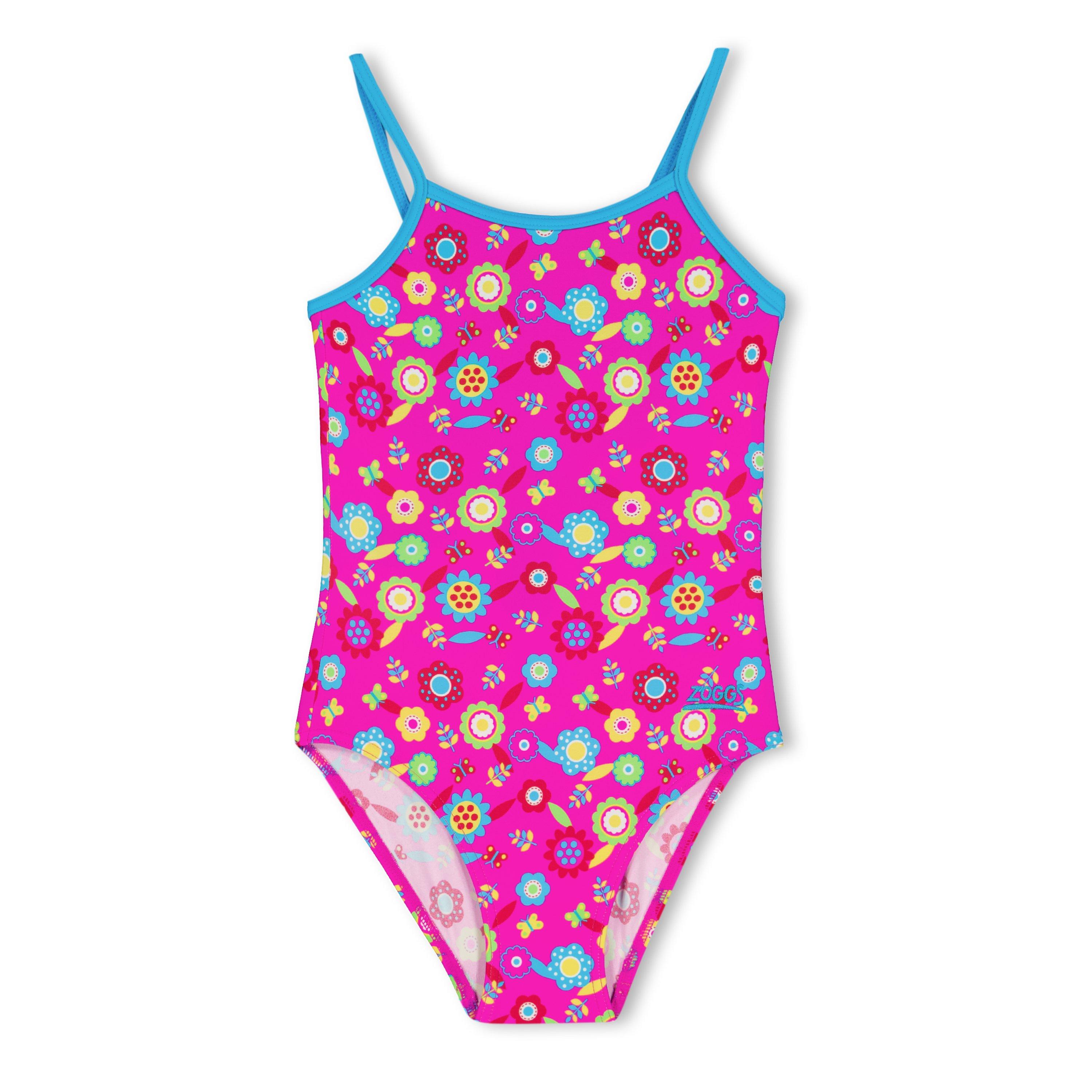 Rose - Zoggs - Flora Yaroomba Floral Juniors - 1