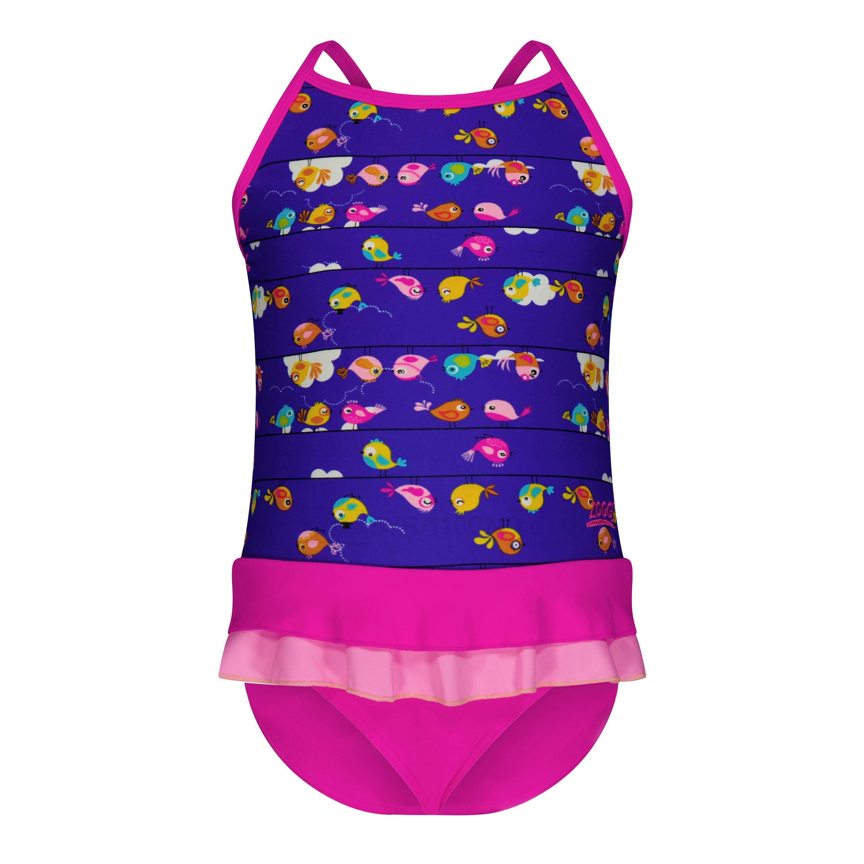 Zoggs  Infant Pretty Bir Infants - Pink - 4-5 Yrs