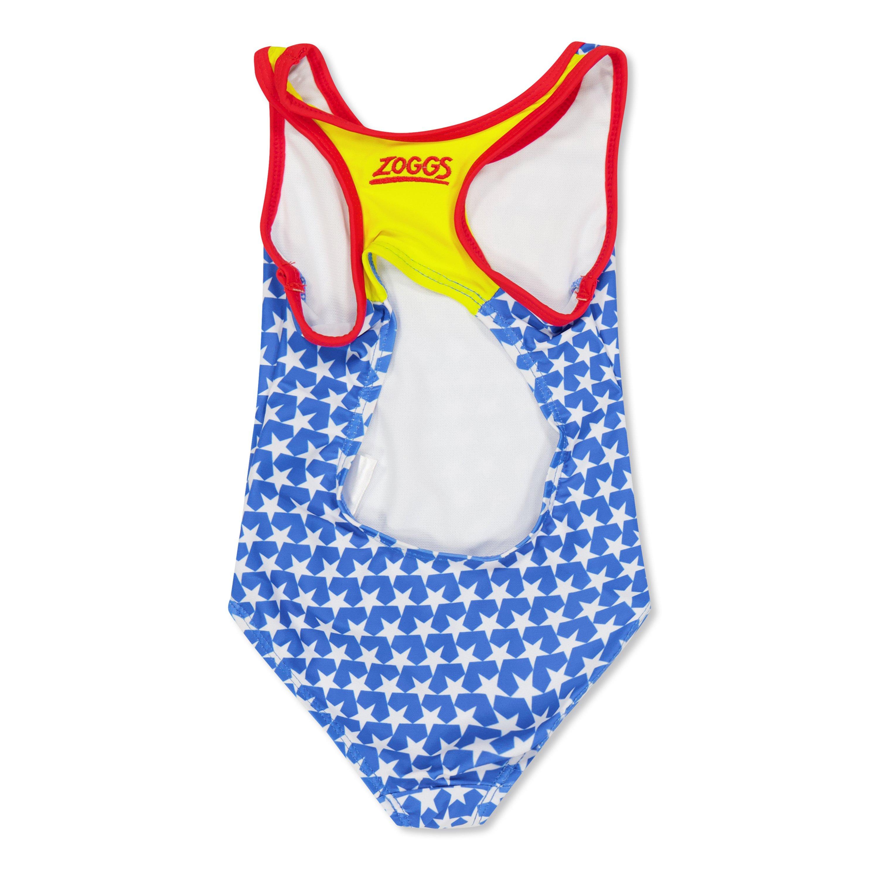 Blue - Zoggs - Wonderwoman Actionback Infants - 2