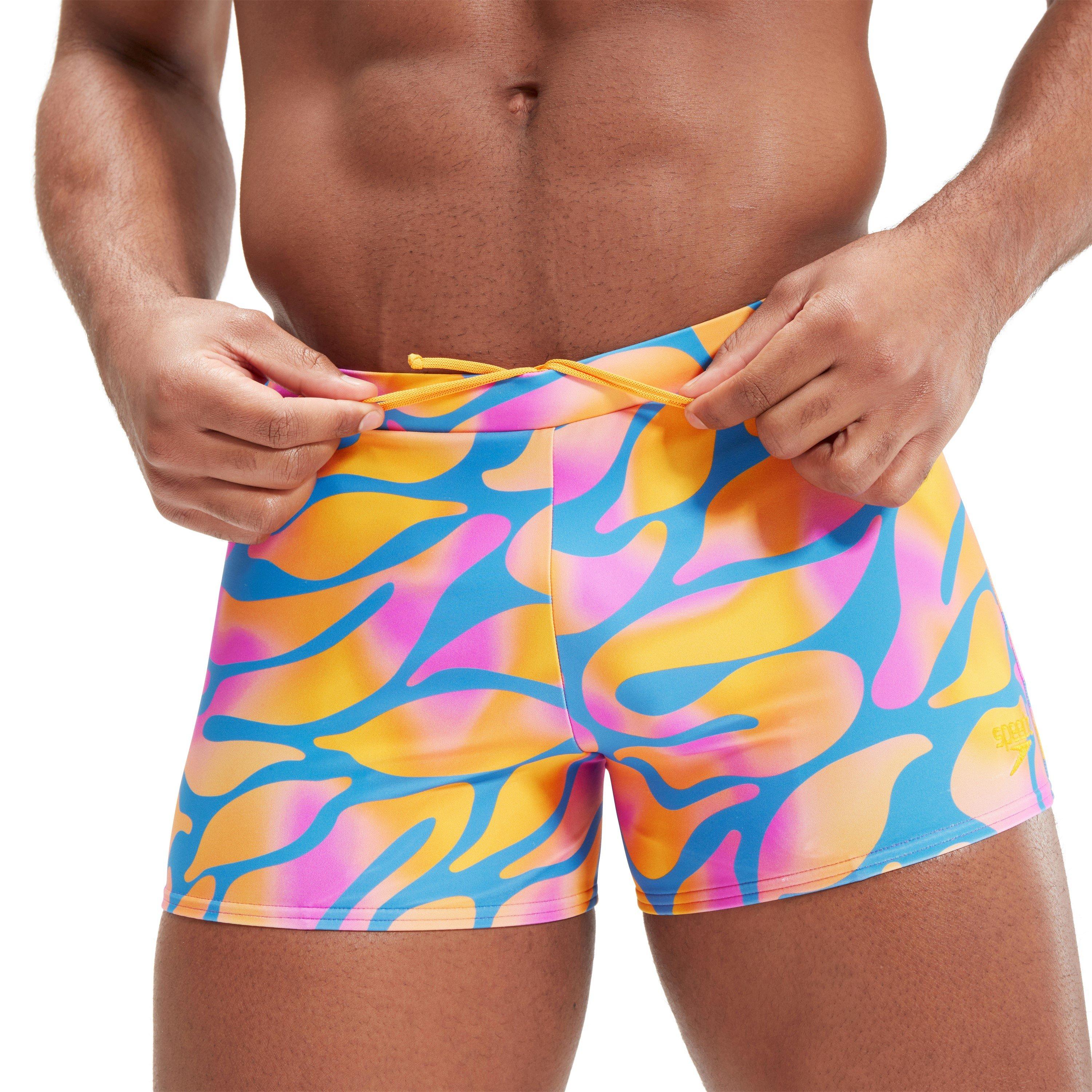 Lila/Orange - Speedo - Escape Aquashorts Mens - 6