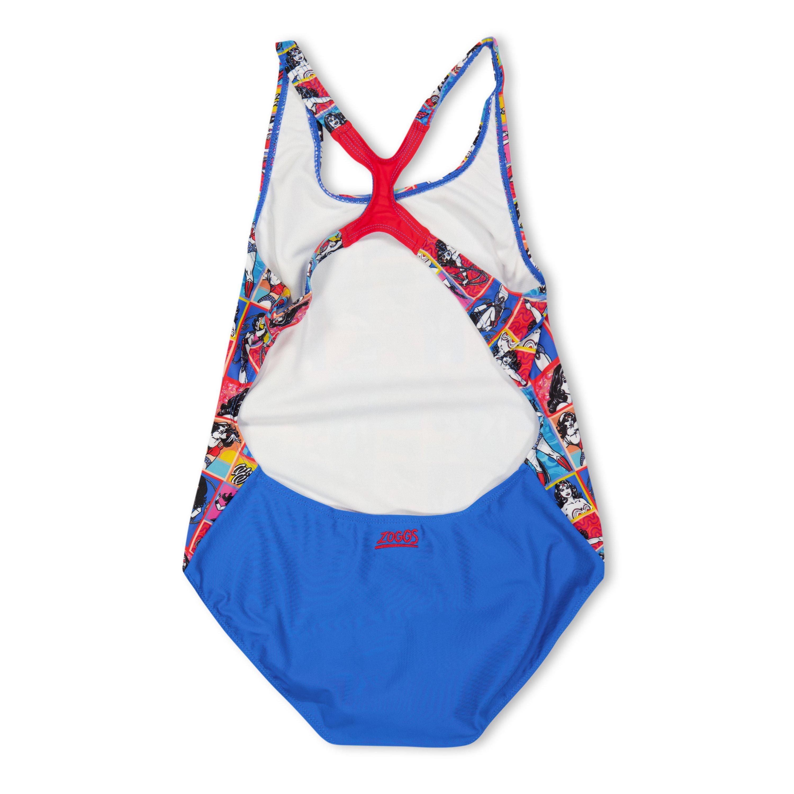 Multi - Zoggs - Wonderwoman Rowleeback Juniors - 2