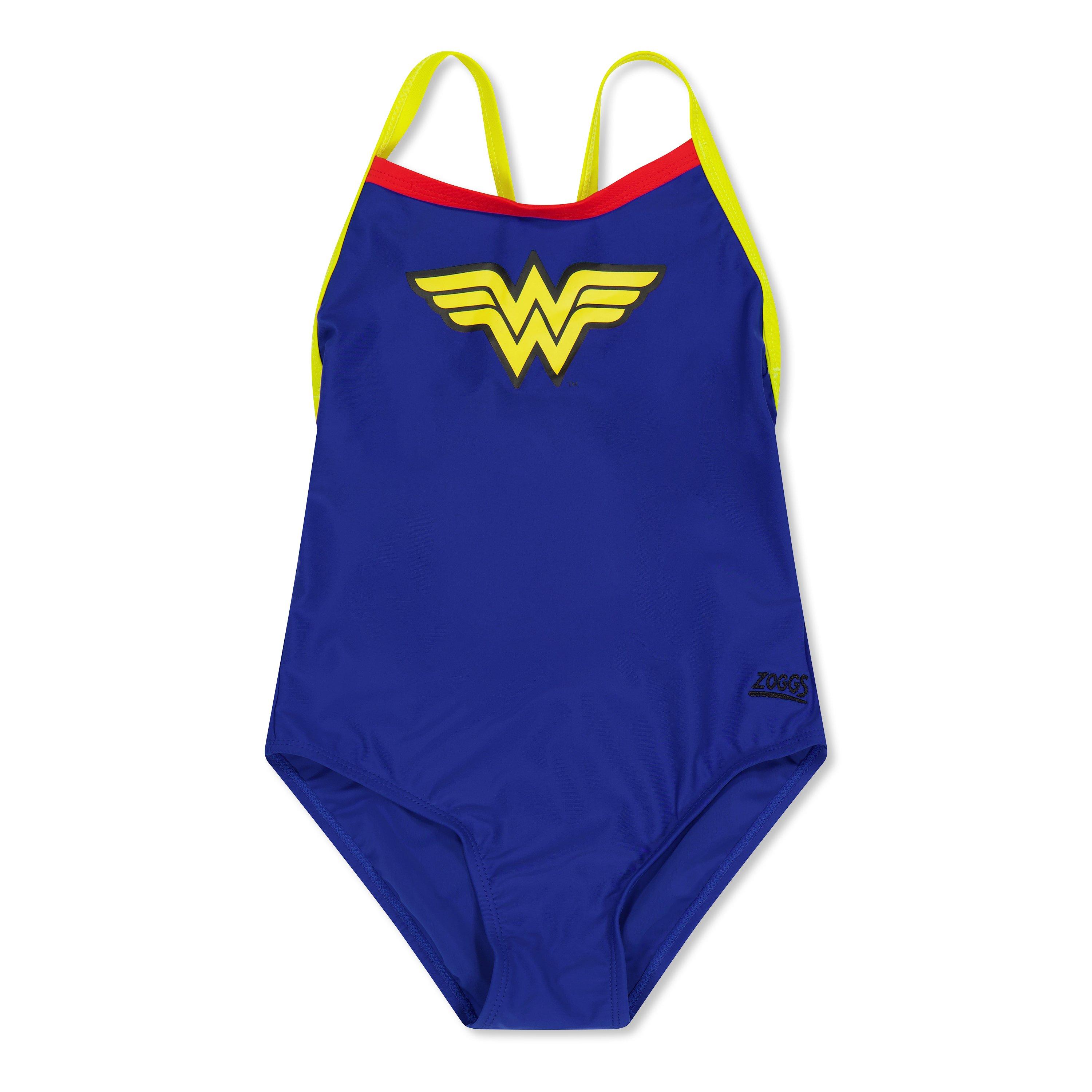 Blauw - Zoggs - Wonderwoman Kerrawa Juniors - 1