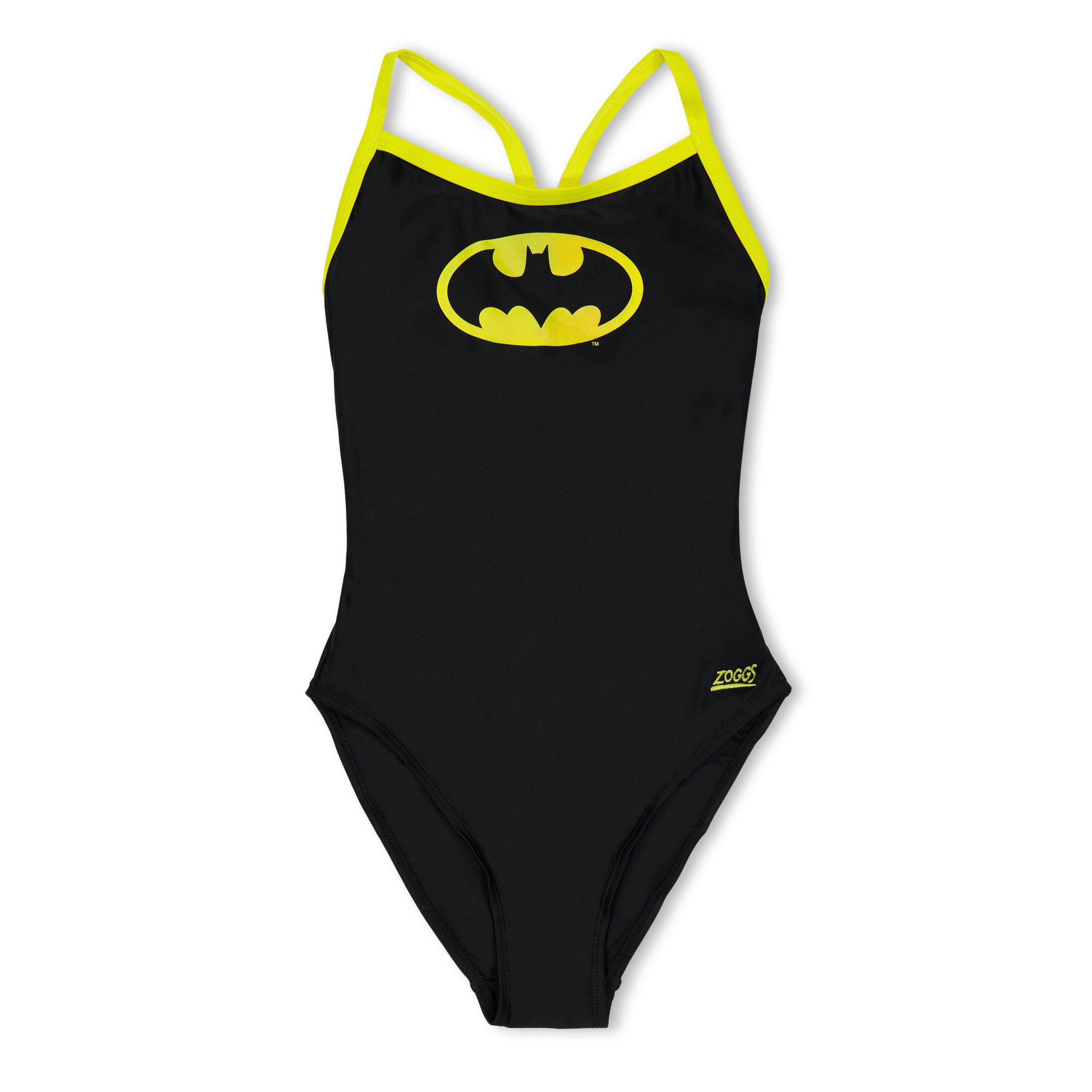 Zoggs  Infant Batman Sprintback Infants - Black - 6-7 Yrs
