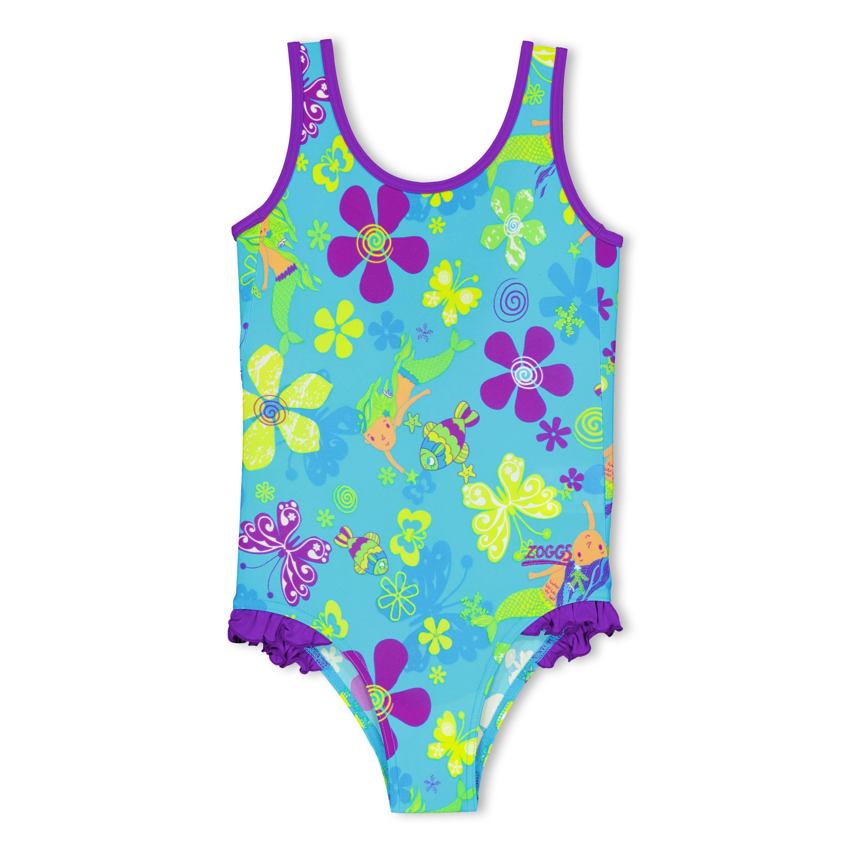 Multi - Zoggs - Mermaid Flower Scoopback Infants - 1