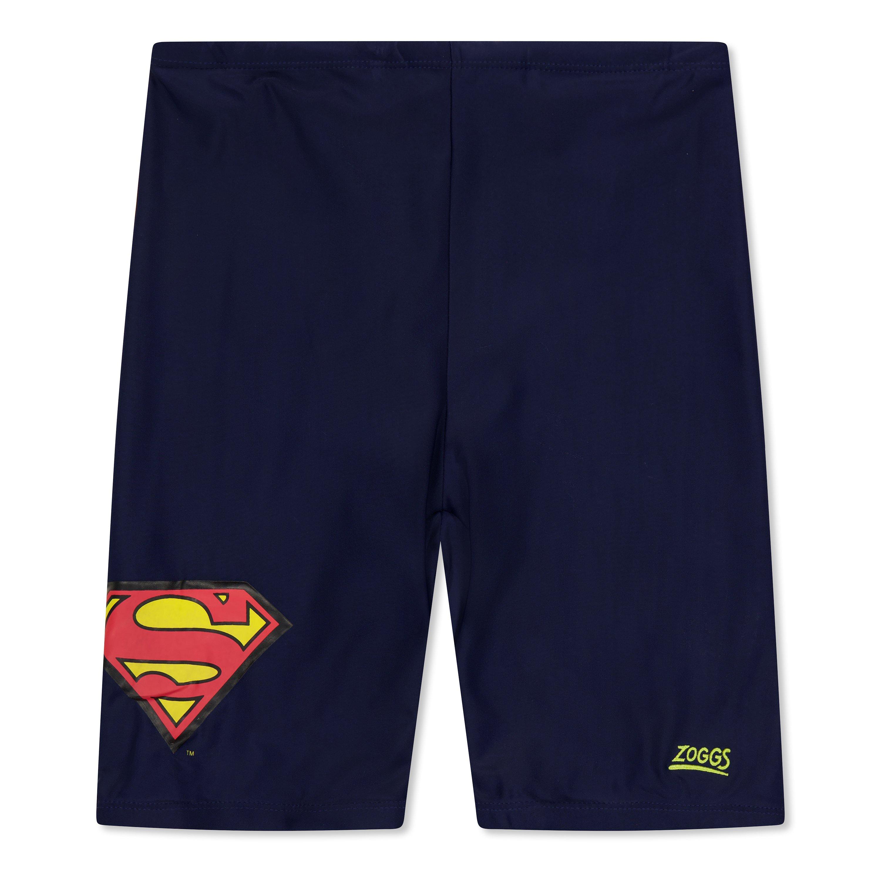 Zoggs  Kids Superman Jammer Juniors - Blue - 9-10 (M)