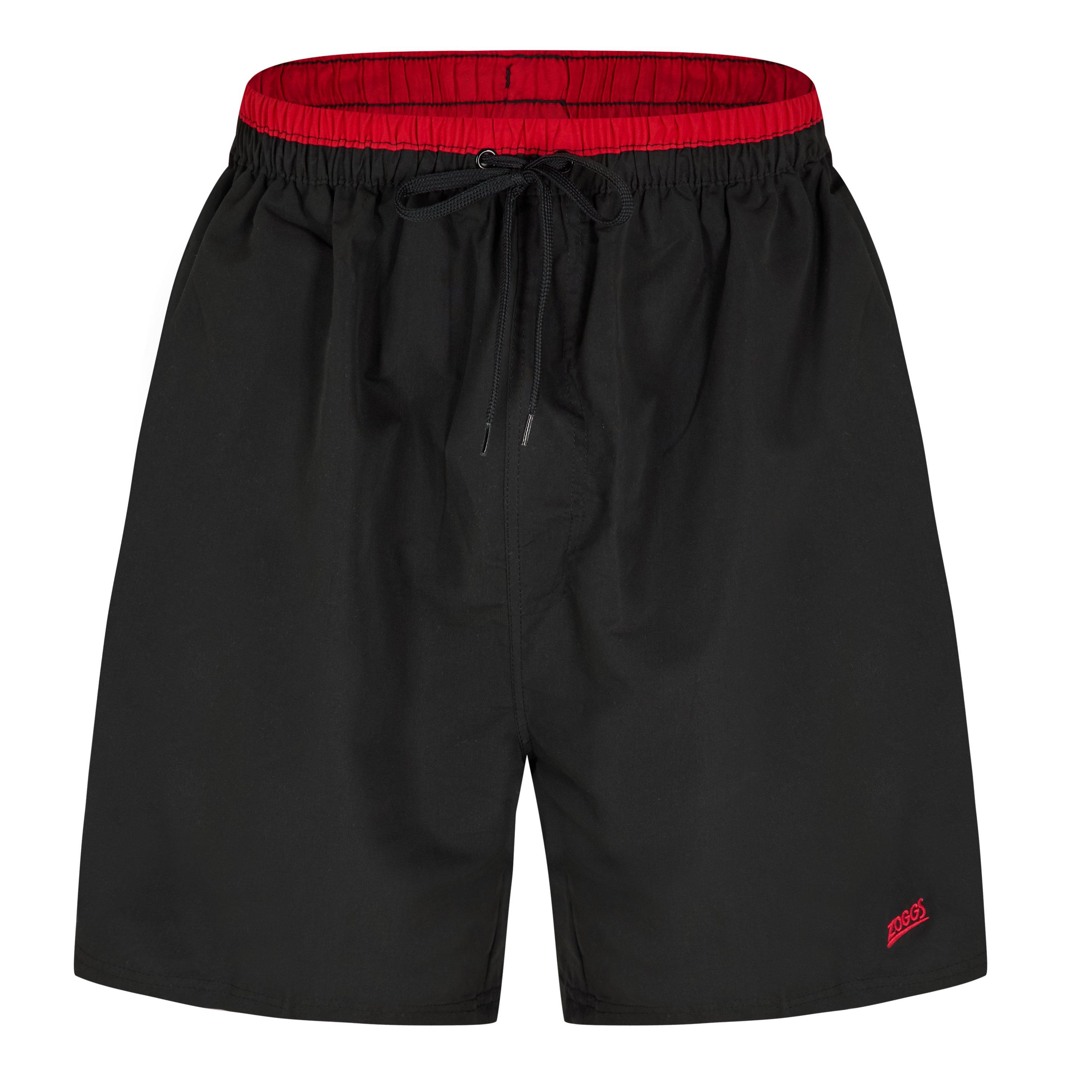 Black/Red - Zoggs - Sandstone 19 Inch Short Mens - 1