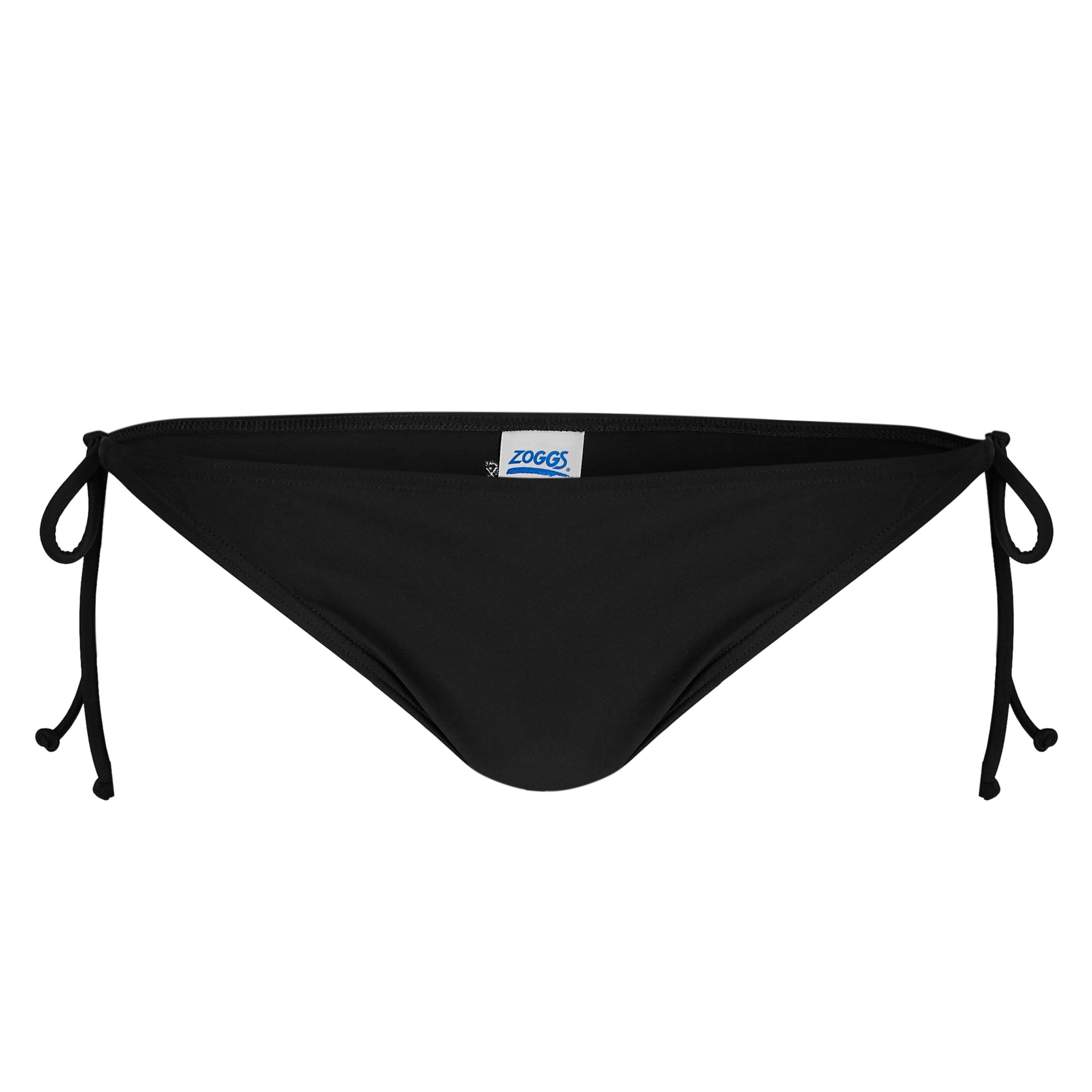 Black - Zoggs - Siena Tie Side Brief Womens - 1