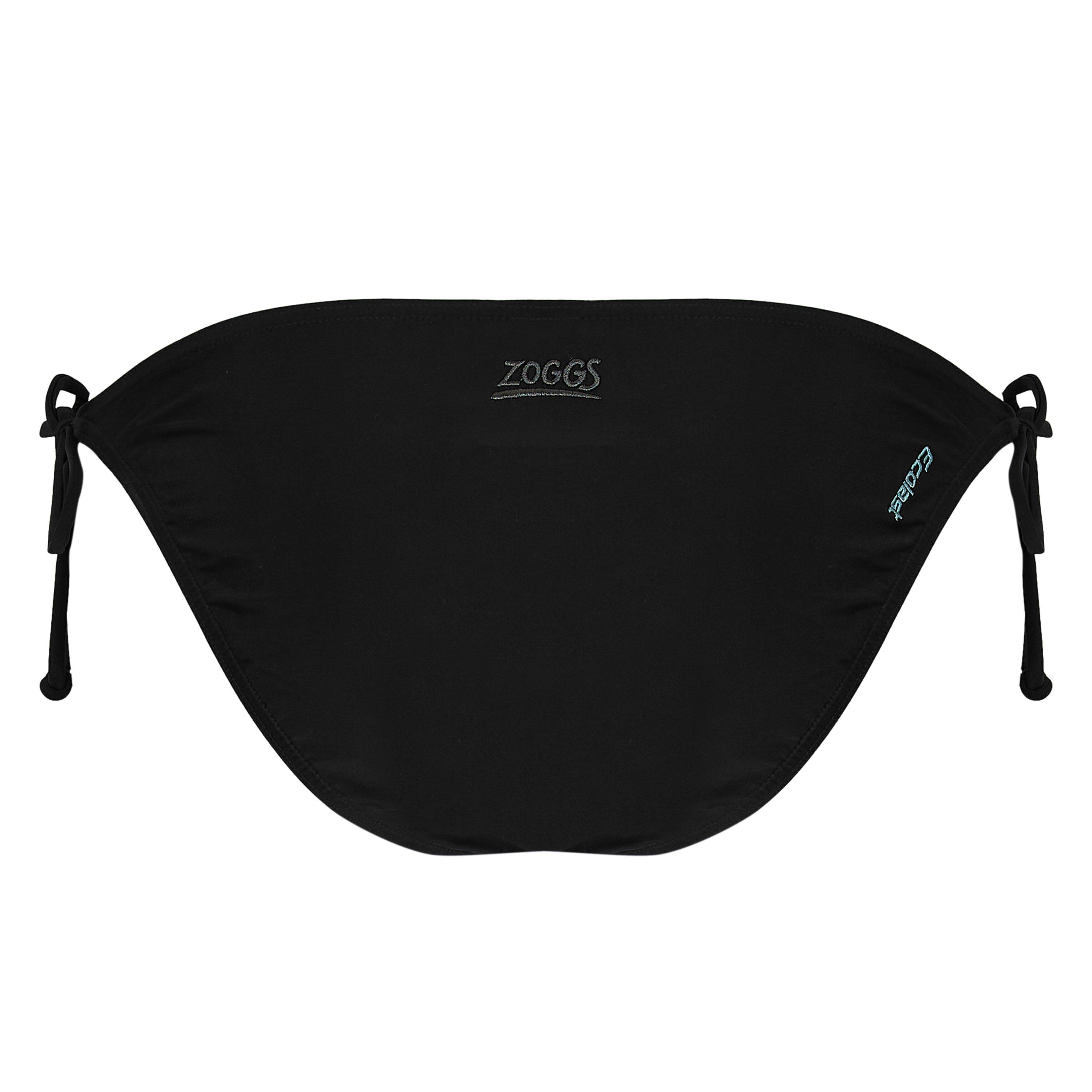 Black - Zoggs - Siena Tie Side Brief Womens - 2