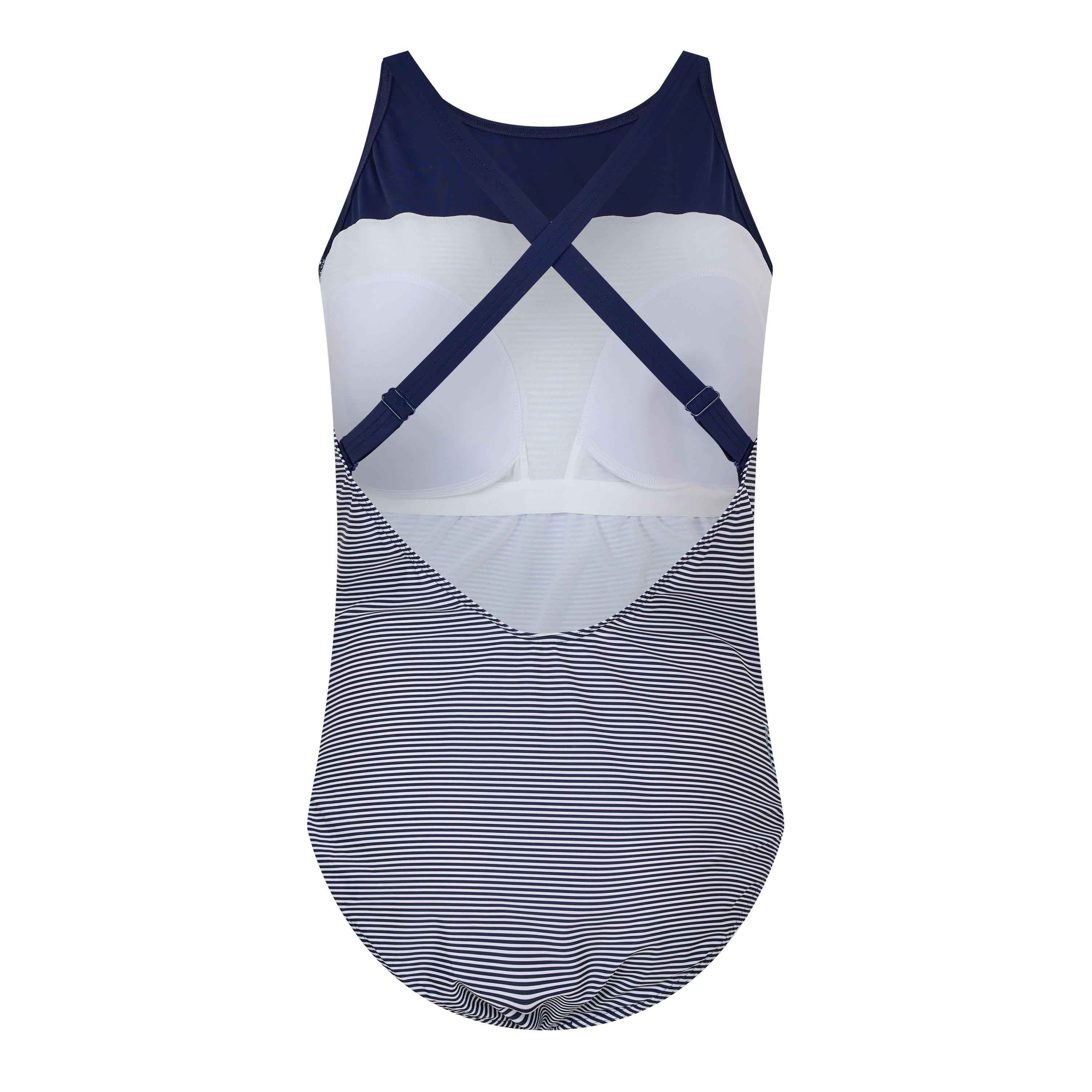 Blue - Zoggs - Resolute Hi Front Crossback Womens - 2