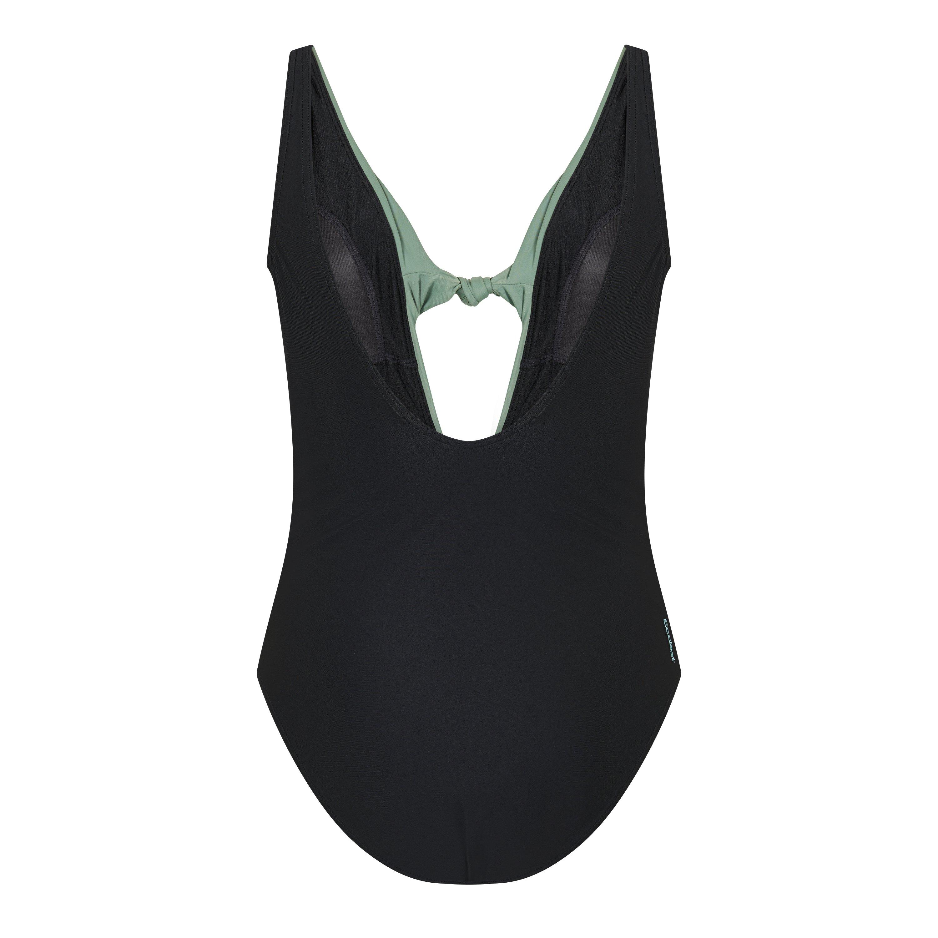 Zwart - Zoggs - Tallows Tie Front Sco Womens - 2