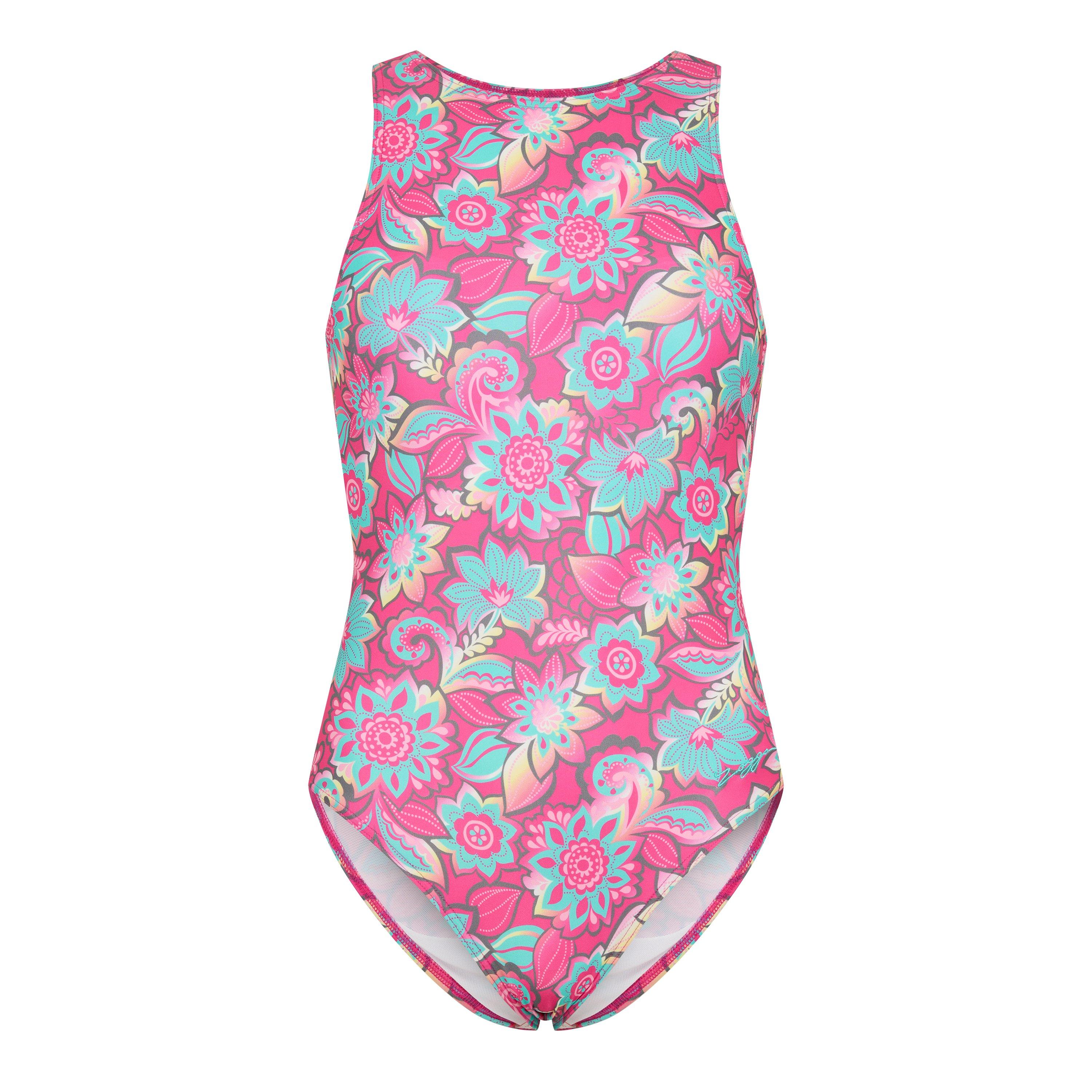 Multi - Zoggs - Garden Party Hi Front Womens - 1