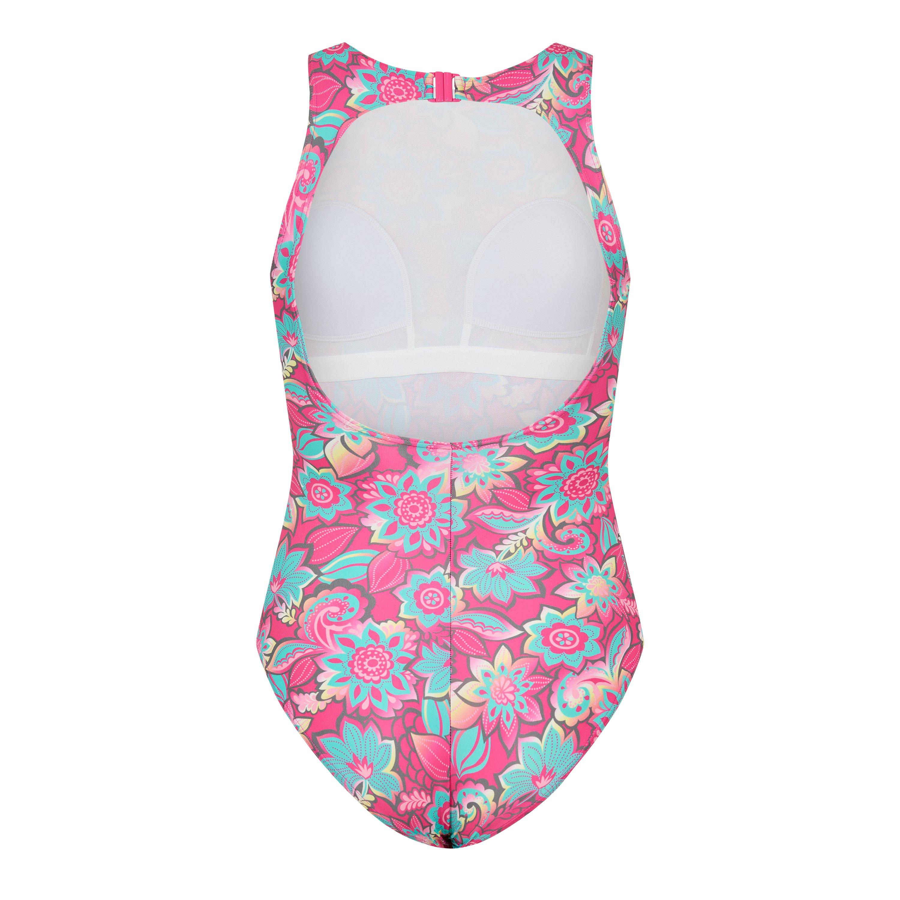 Multi - Zoggs - Garden Party Hi Front Womens - 2