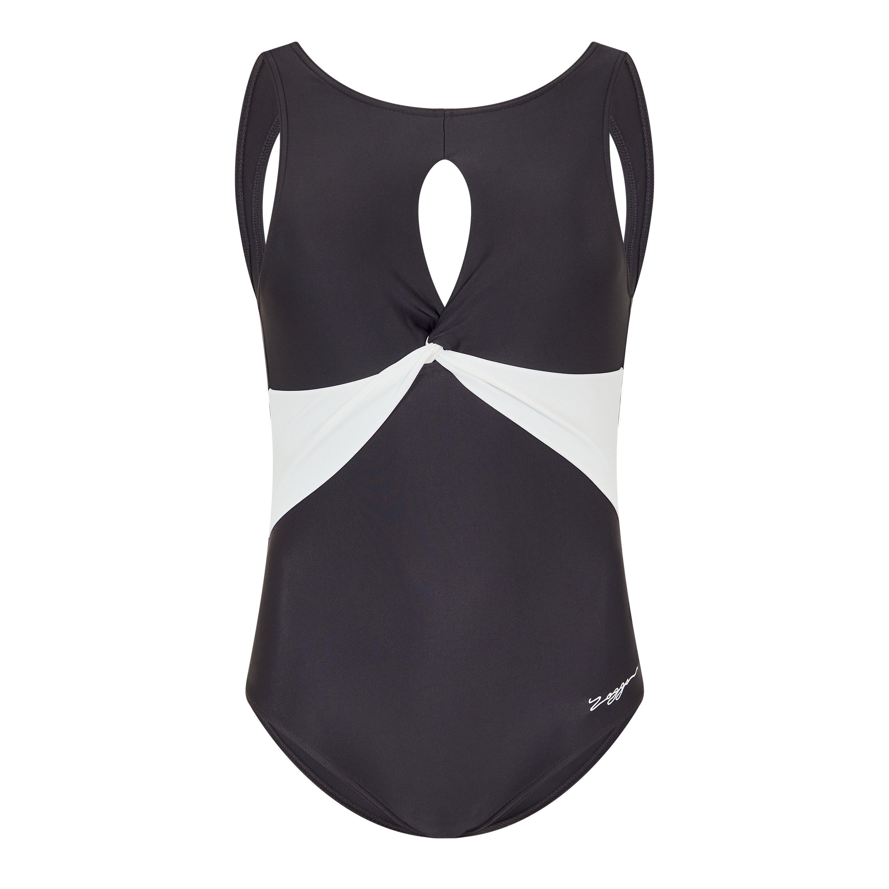 Negro - Zoggs - Lattice Tie Back Womens - 1