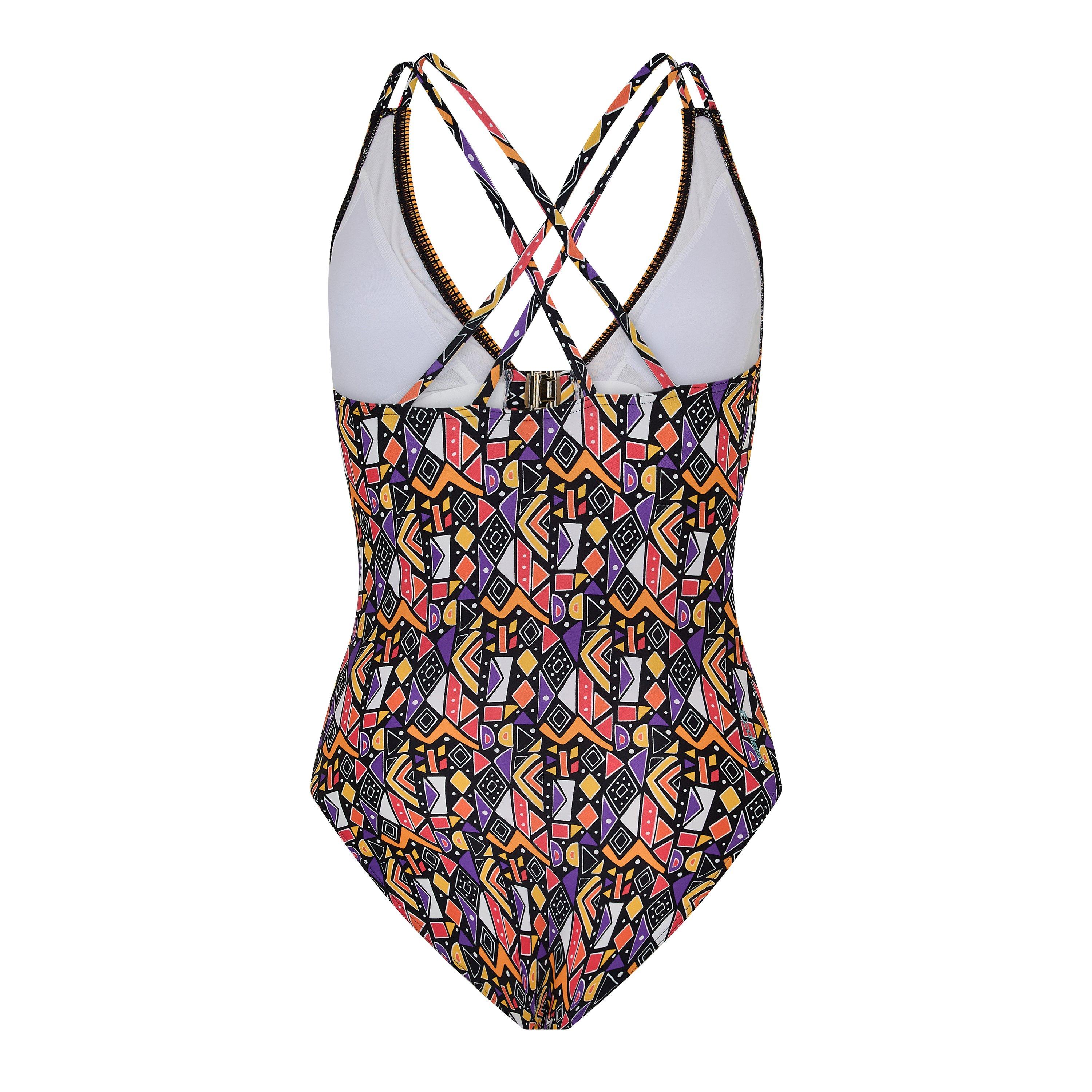 Multi - Zoggs - Culture Jam Crossback Womens - 2