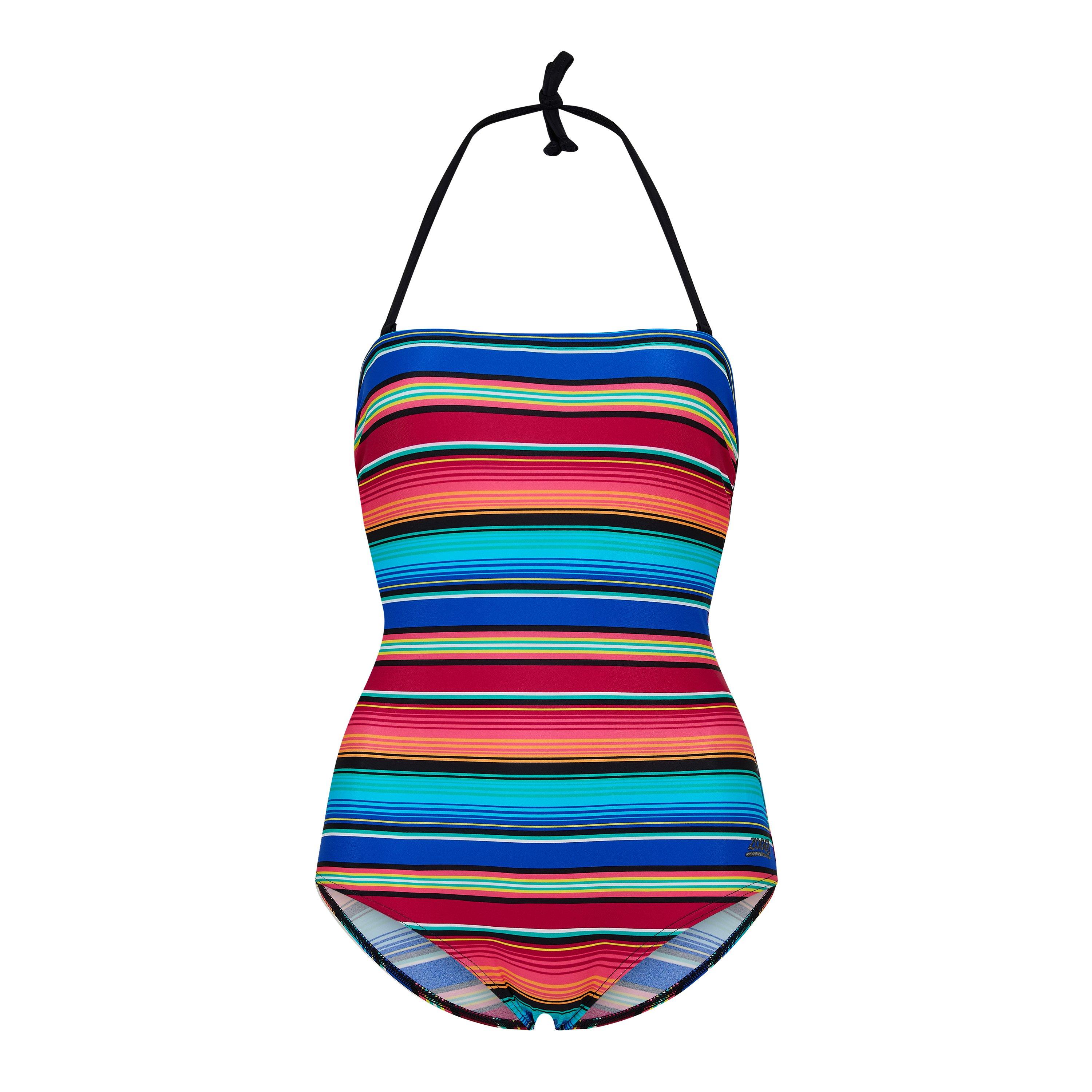 Stripe - Zoggs - Mexicali Strapless Womens - 1