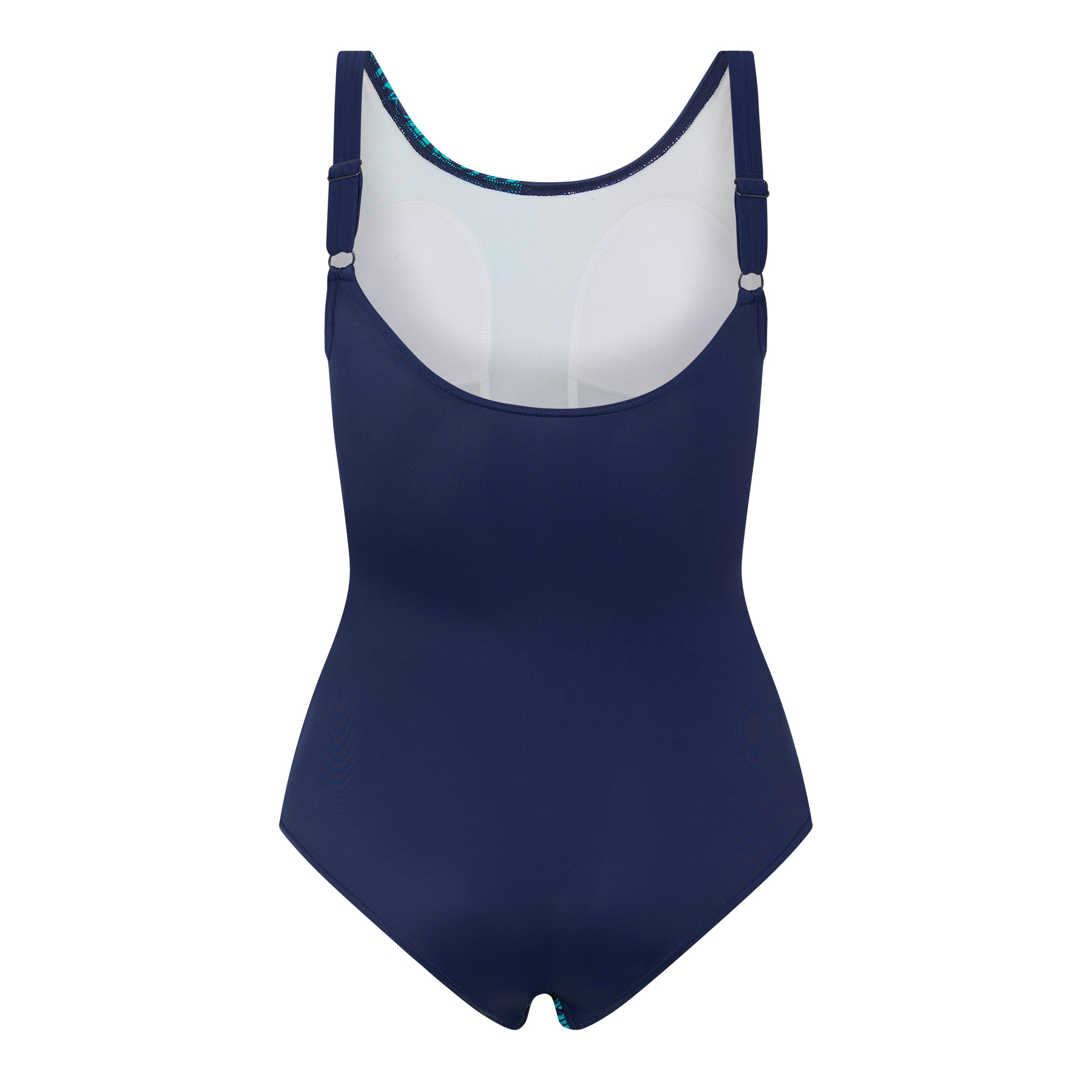 Blue - Zoggs - Santorini Adjustable Scoopback Womens - 2