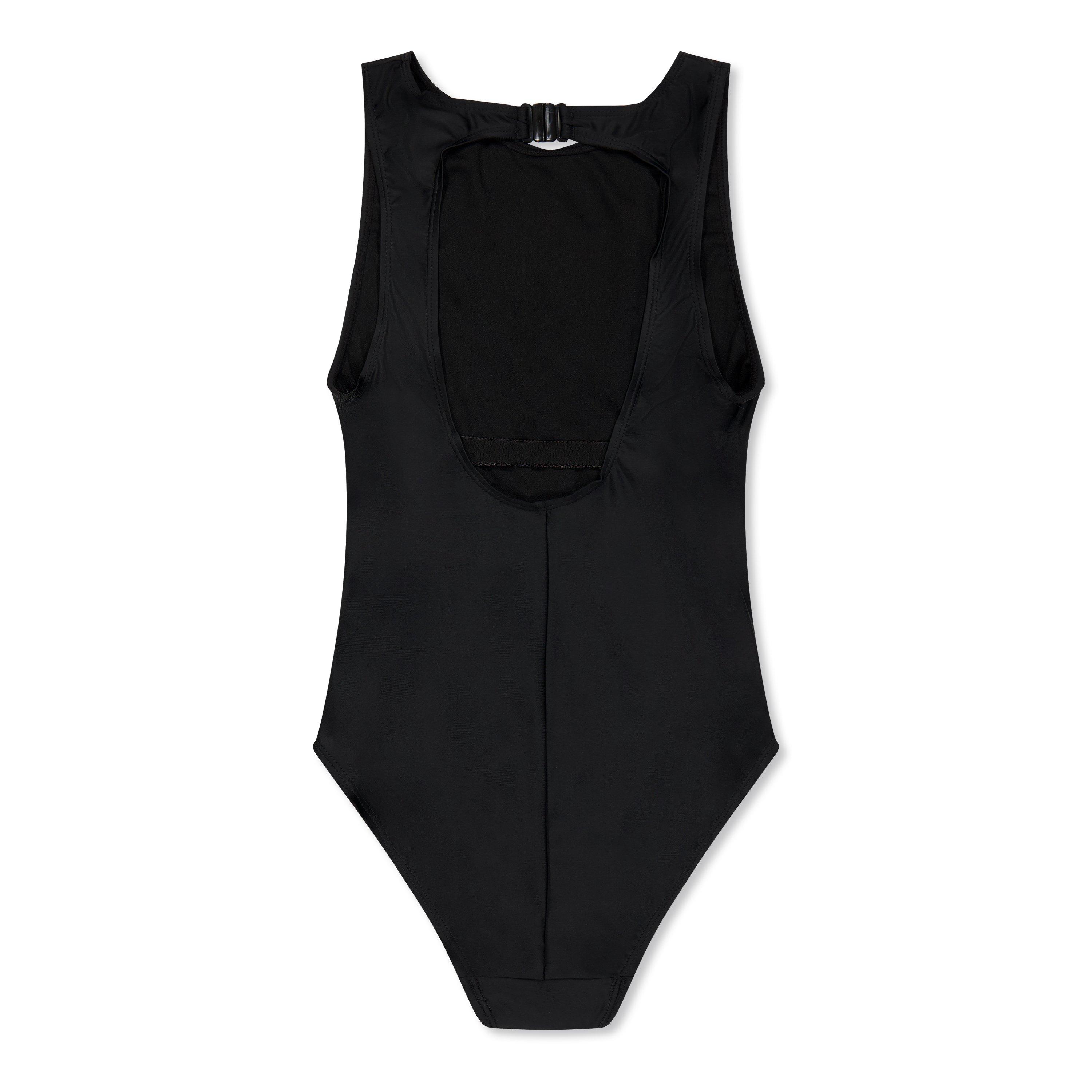 Black - Zoggs - Wonderwoman Hi Front Juniors - 2