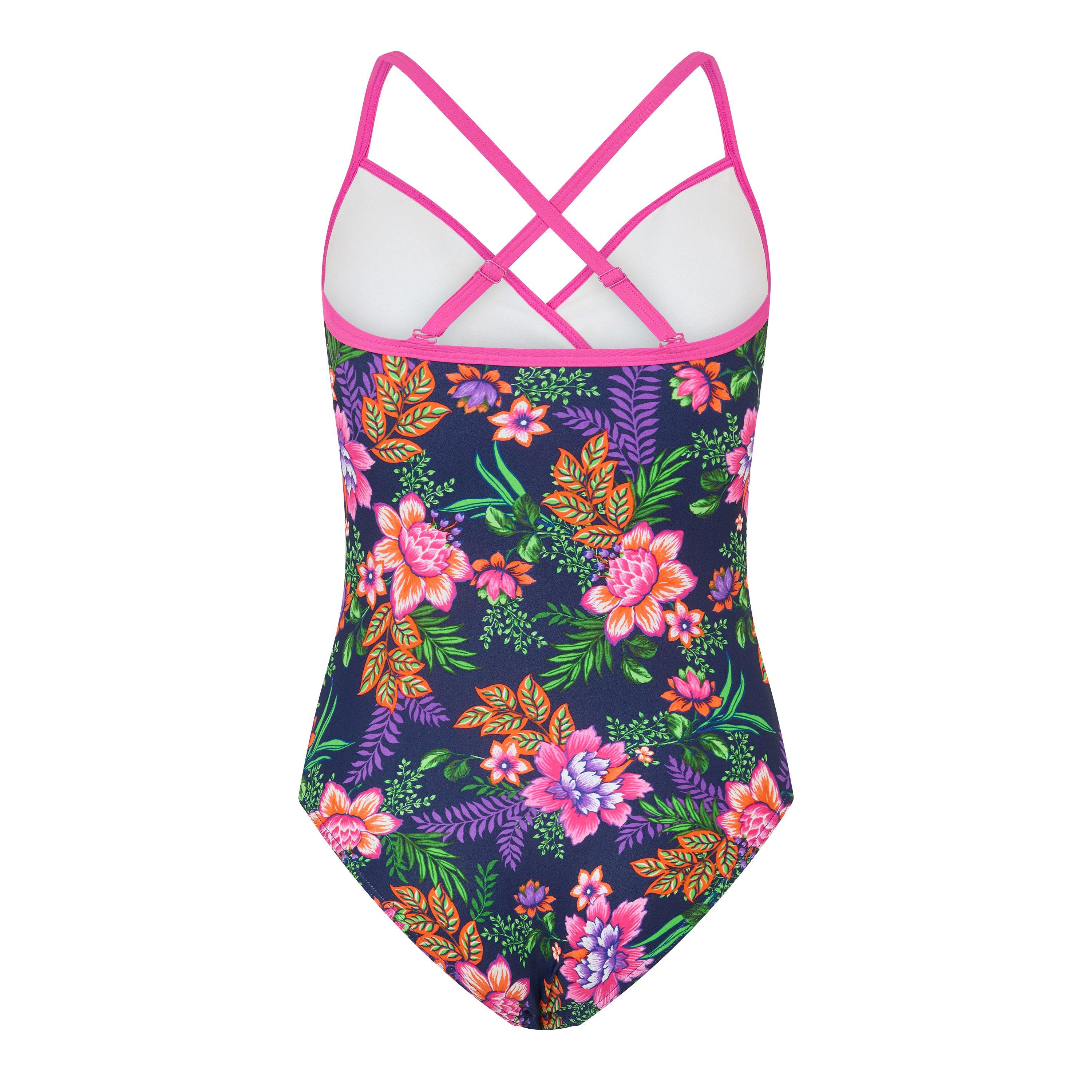 Multi - Zoggs - Tropical Garden Strappyxbk Womens - 2