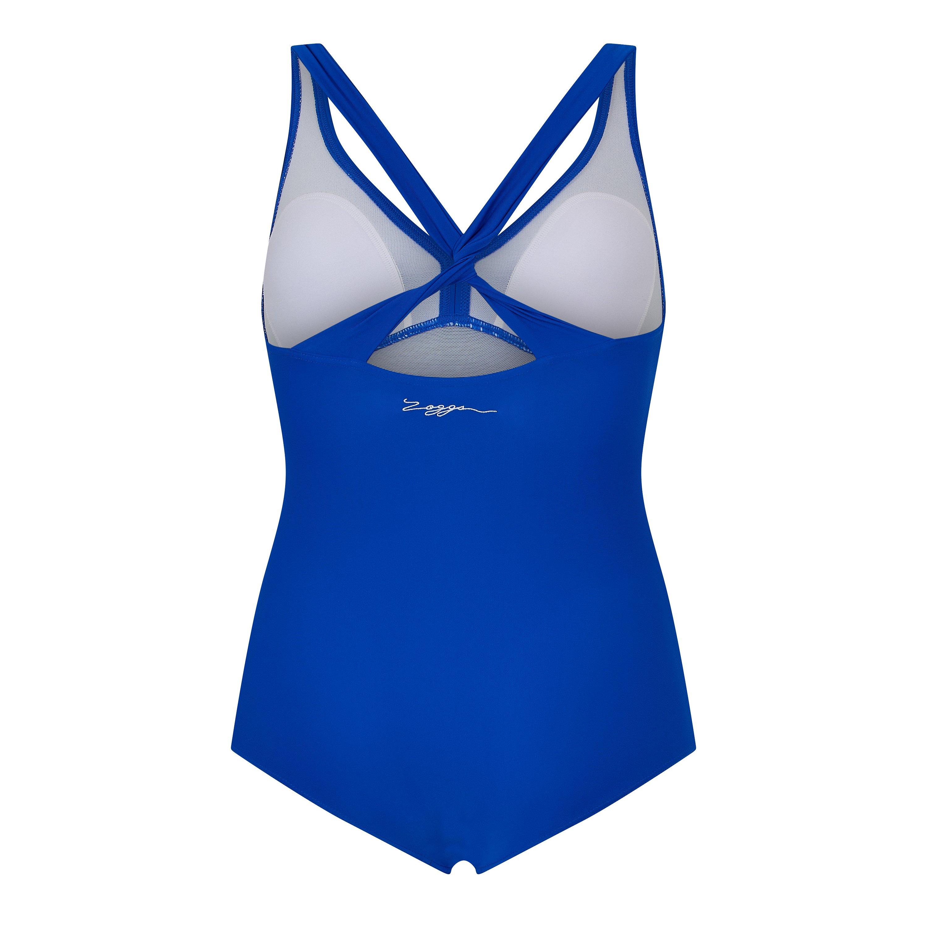 Blå - Zoggs - Trinity Twistback Womens - 2