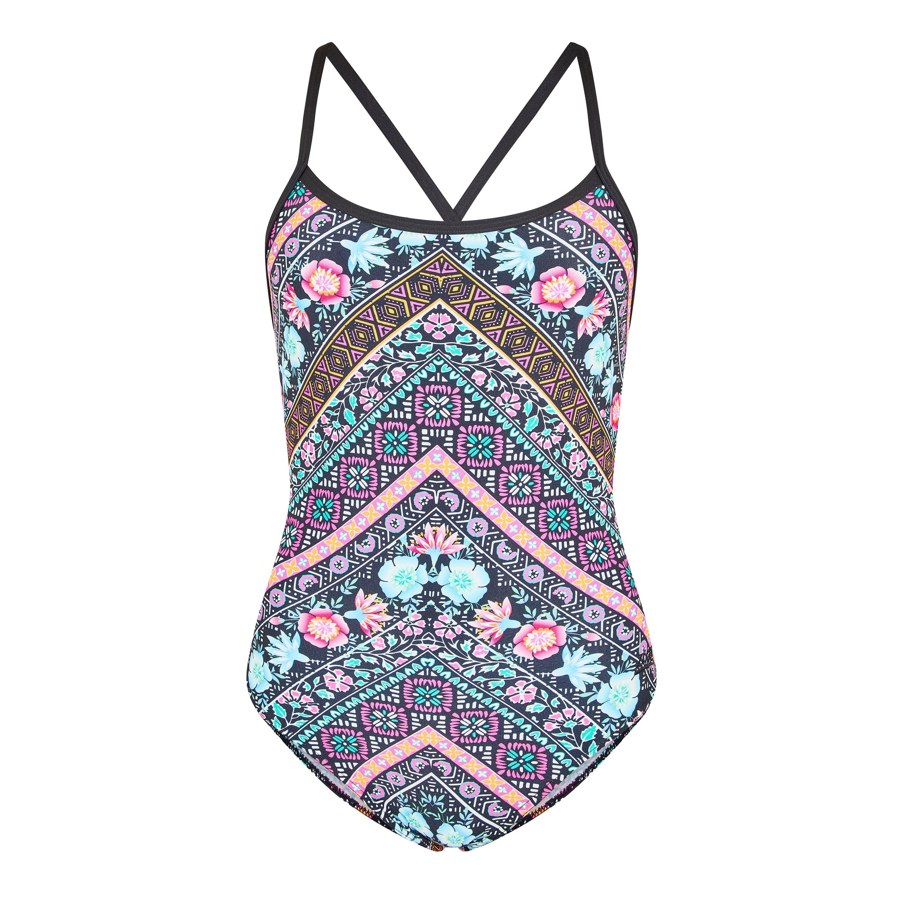 ple - Zoggs - Rose Tri Back Womens - 1