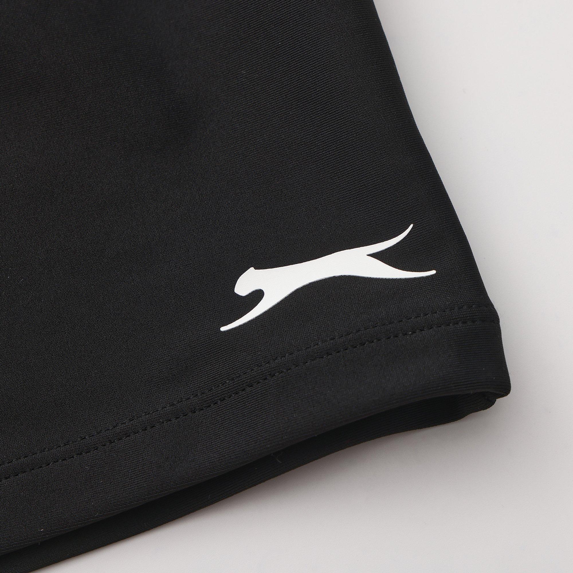 Black - Slazenger - LYCRA® XTRA LIFE™ Boyleg Swimming Suit Junior Girls - 5