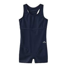 Slazenger LYCRA® XTRA LIFE™ Boyleg Swimming Suit Junior Girls