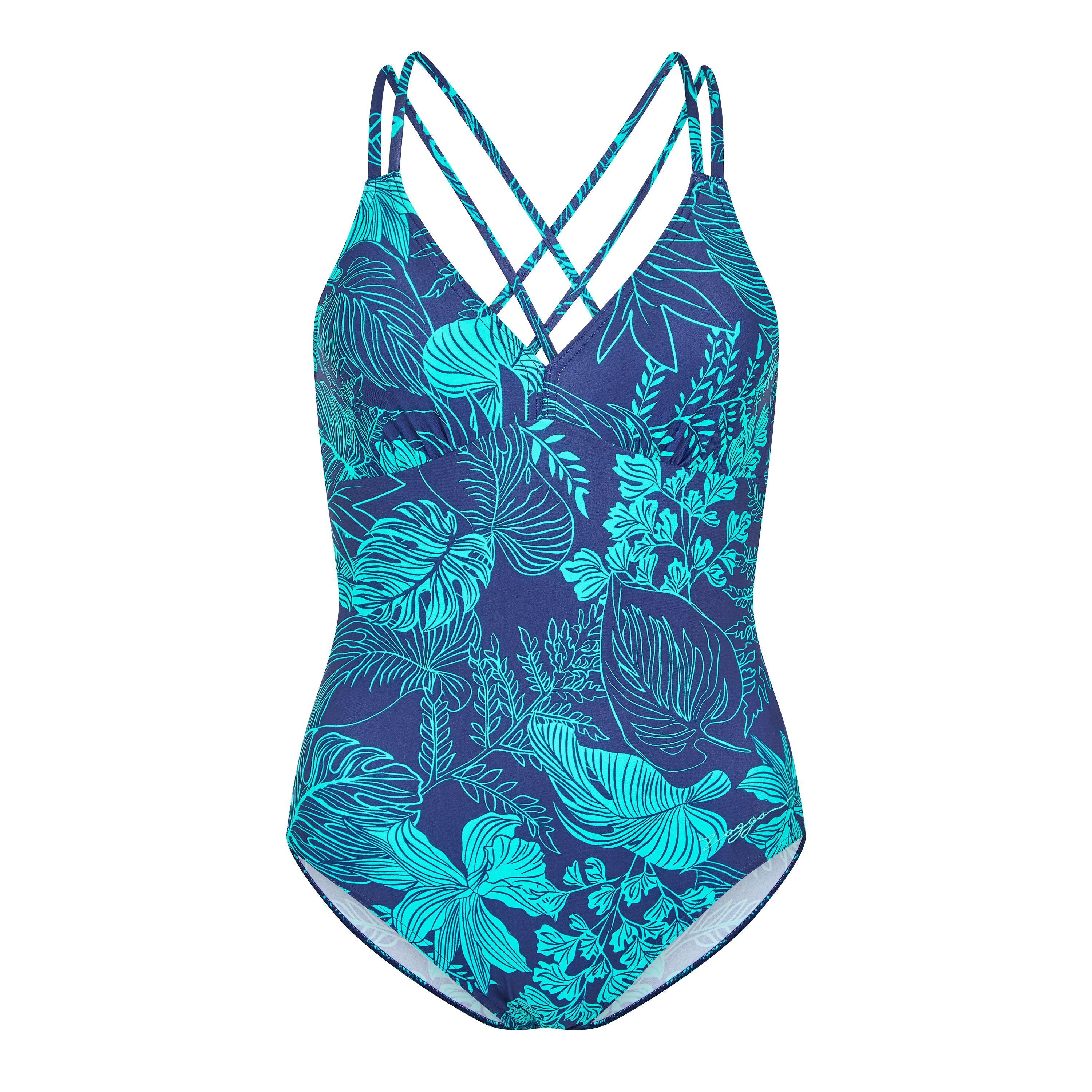 Blu - Zoggs - Santorini Multi Cross Womens - 1