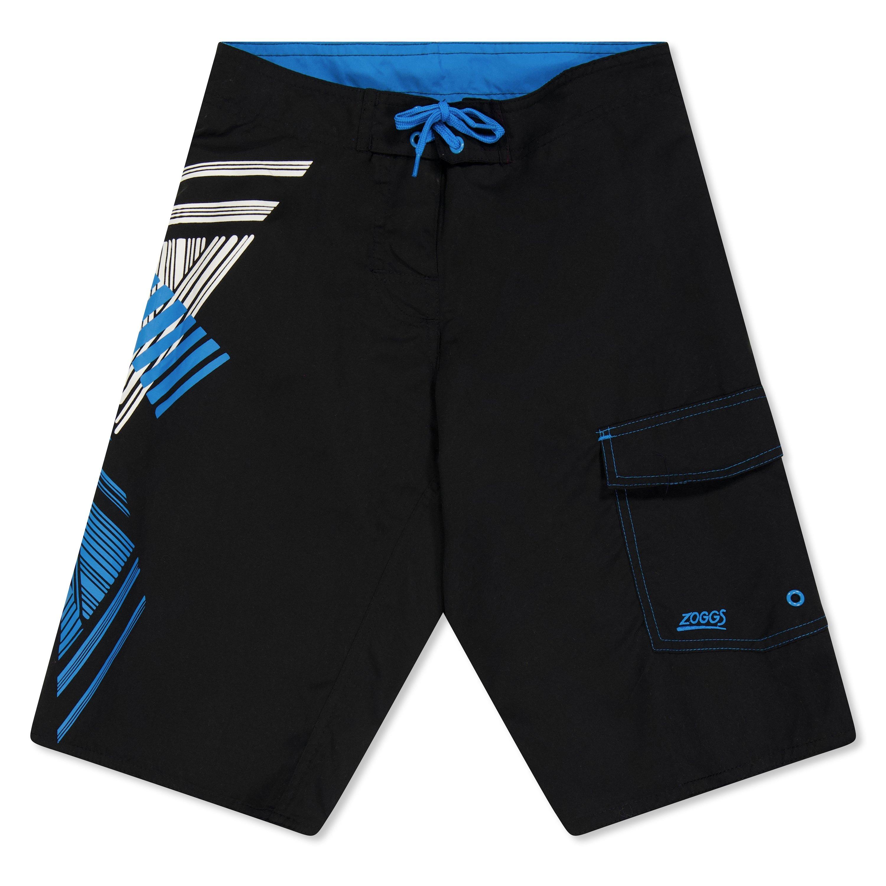 Black - Zoggs - Brisbane Board Short Juniors - 1