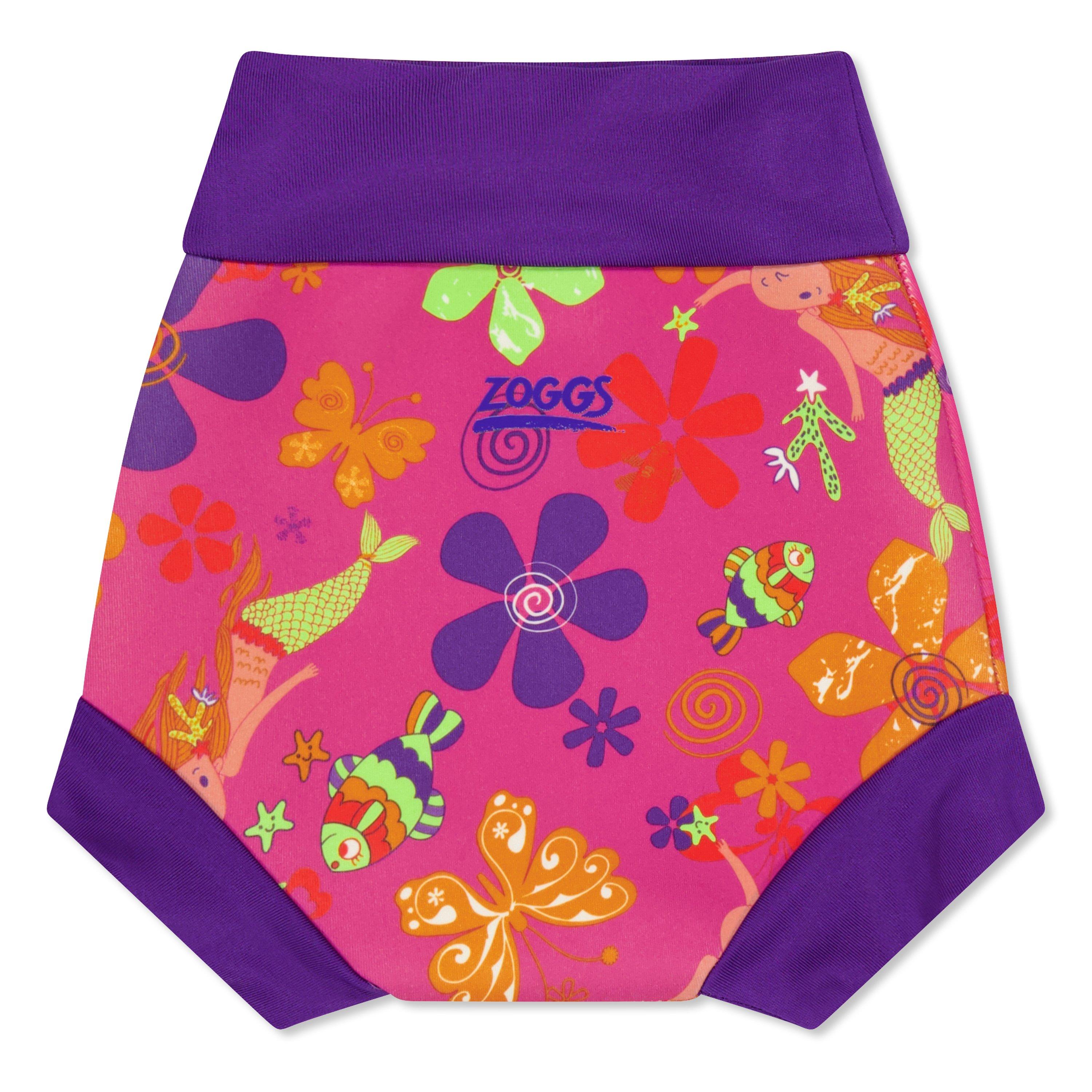 Roze - Zoggs - Mermaid Flower Swimsuit Juniors - 1