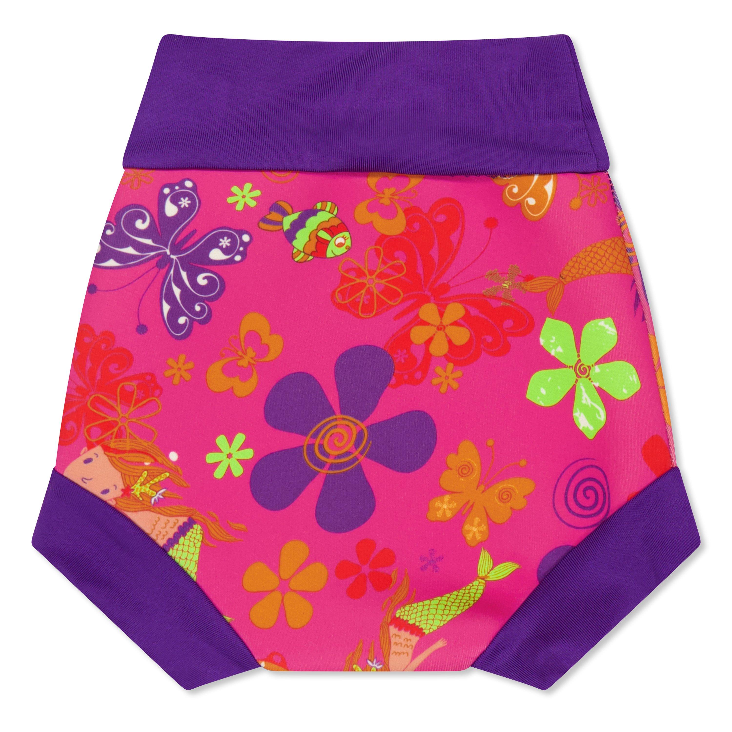 Roze - Zoggs - Mermaid Flower Swimsuit Juniors - 2
