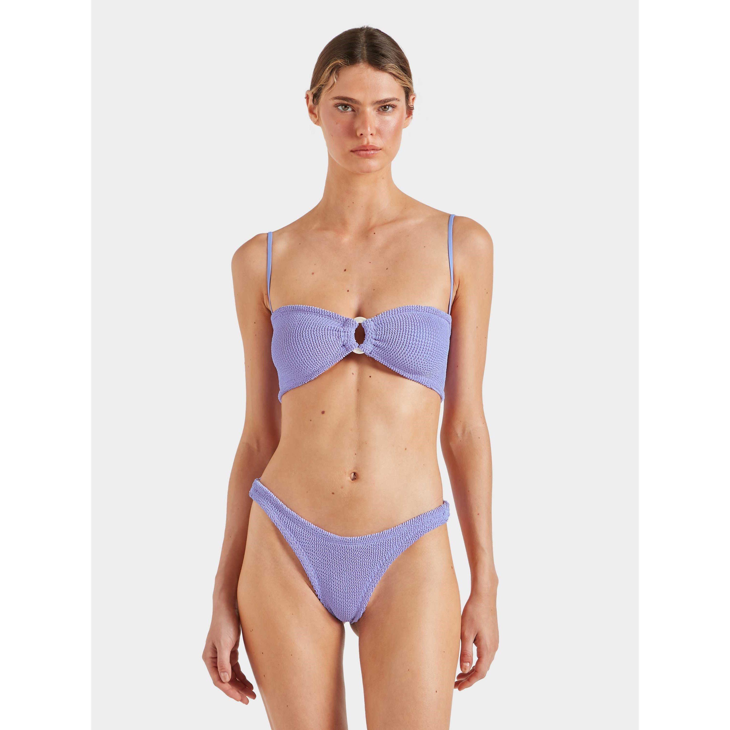 Lilac - Hunza G - Women's Misty Bikini Sets - 2