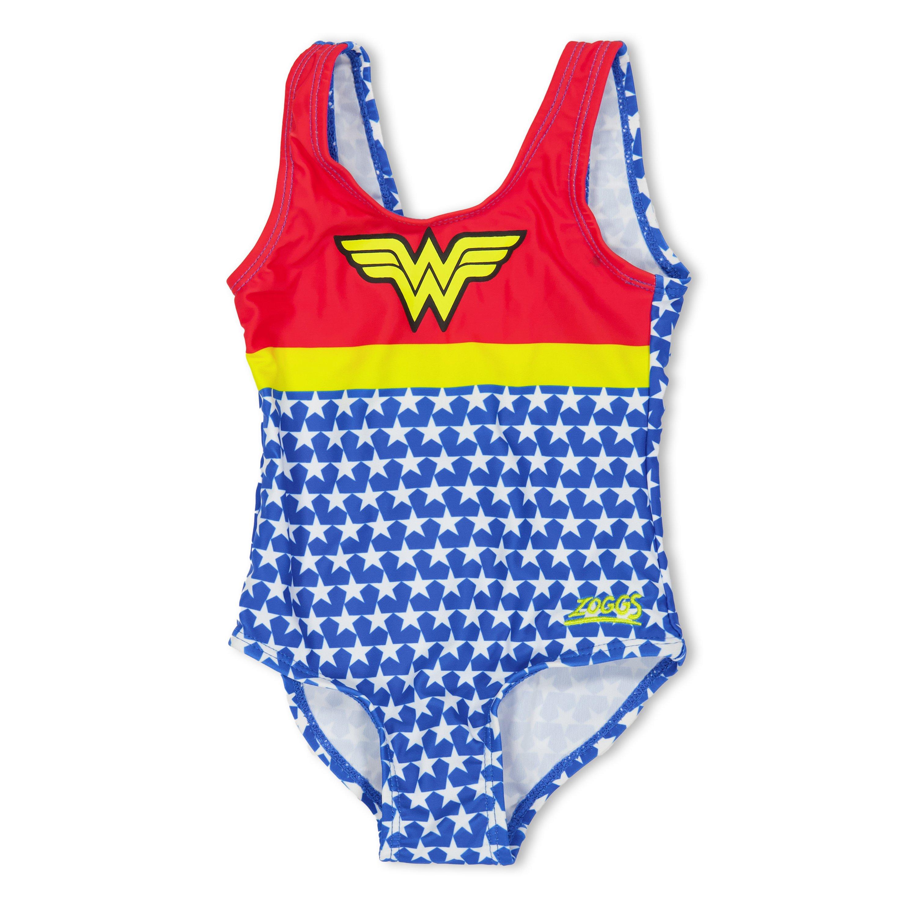 Multi - Zoggs - Wonderwoman Scoopback Baby - 1