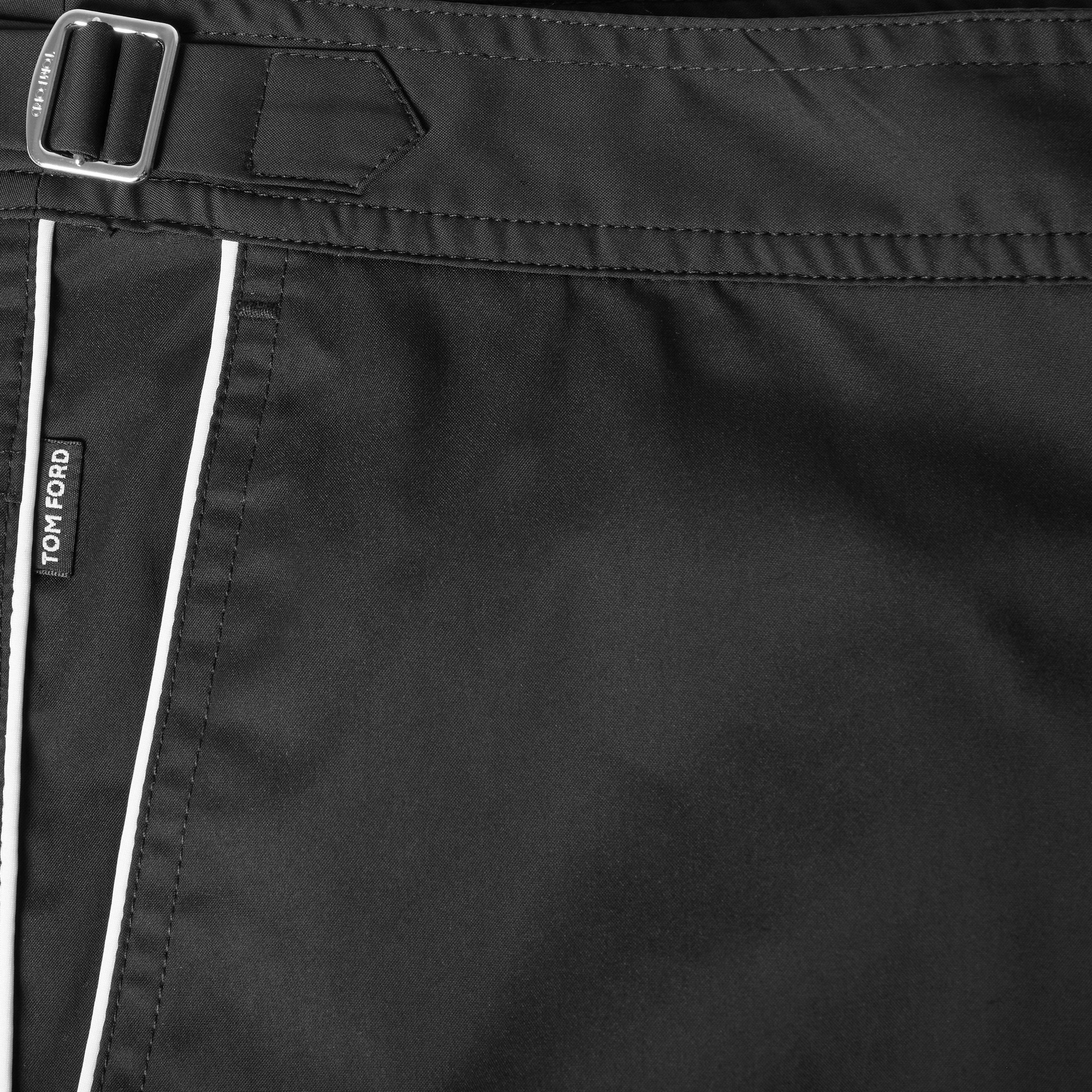 Black/White - Tom Ford - TF Poplin Swim Sn62 - 3
