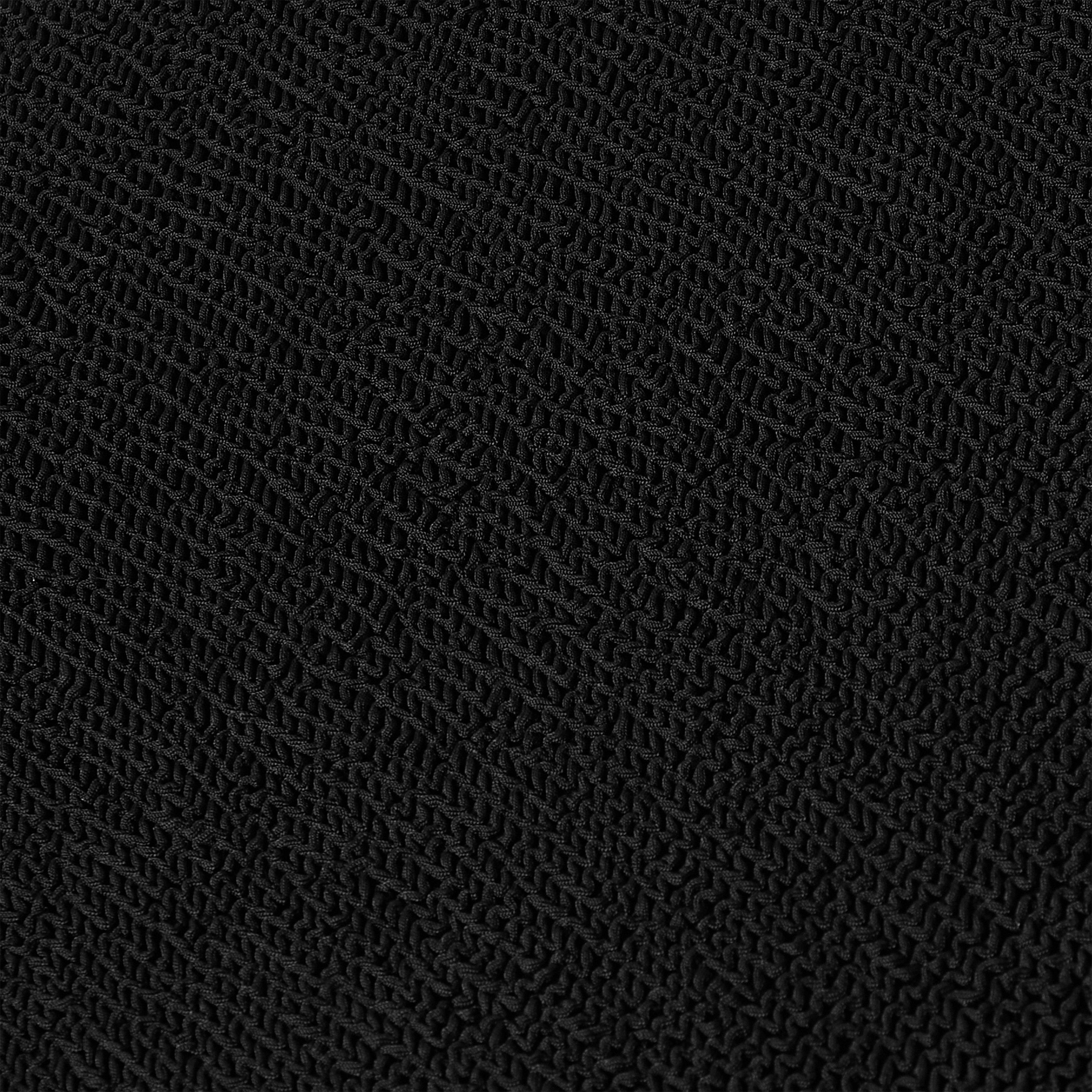 Black - Hunza G - Women's Coverage Swim Scoop Neck Swimsuit - 5